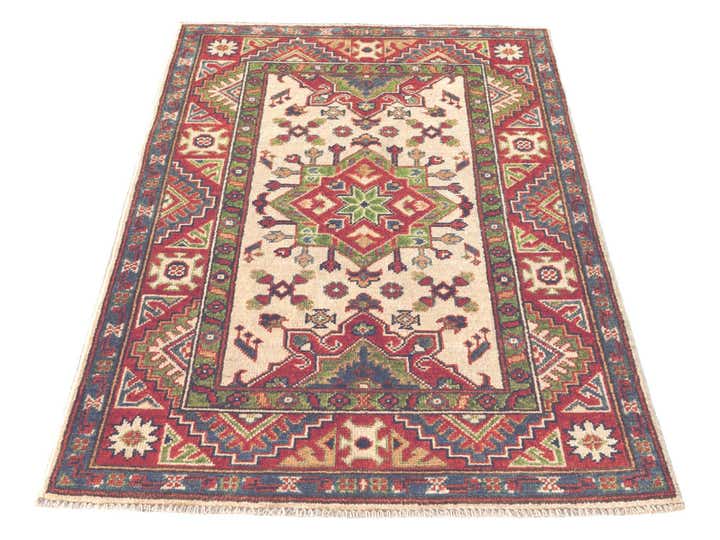 2' 8 x 4' 2 Hand Knotted Kazak Rug