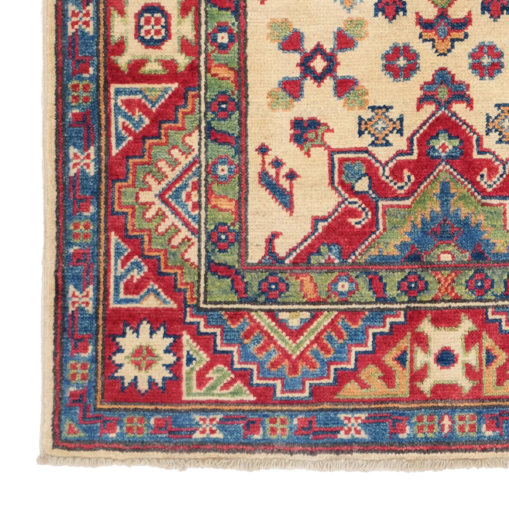 2' 8 x 4' 2 Hand Knotted Kazak Rug