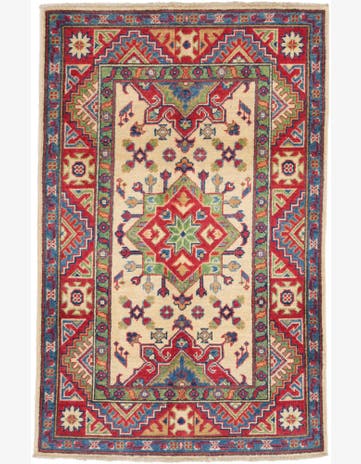 2' 8 x 4' 2 Hand Knotted Kazak Rug