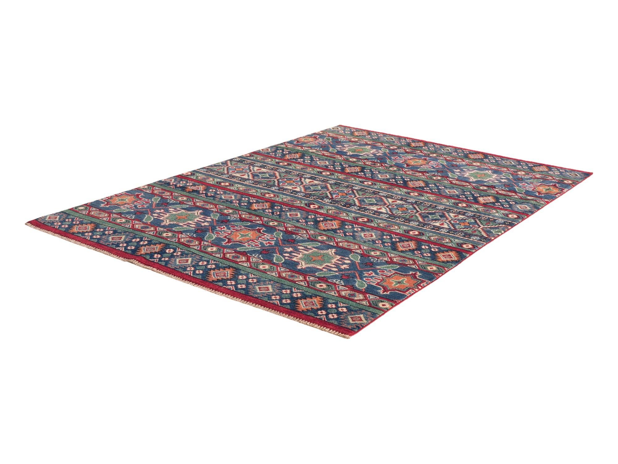 Detail image 4 of 9: 5' 1 x 7' 3 Hand Knotted Kazak Rug