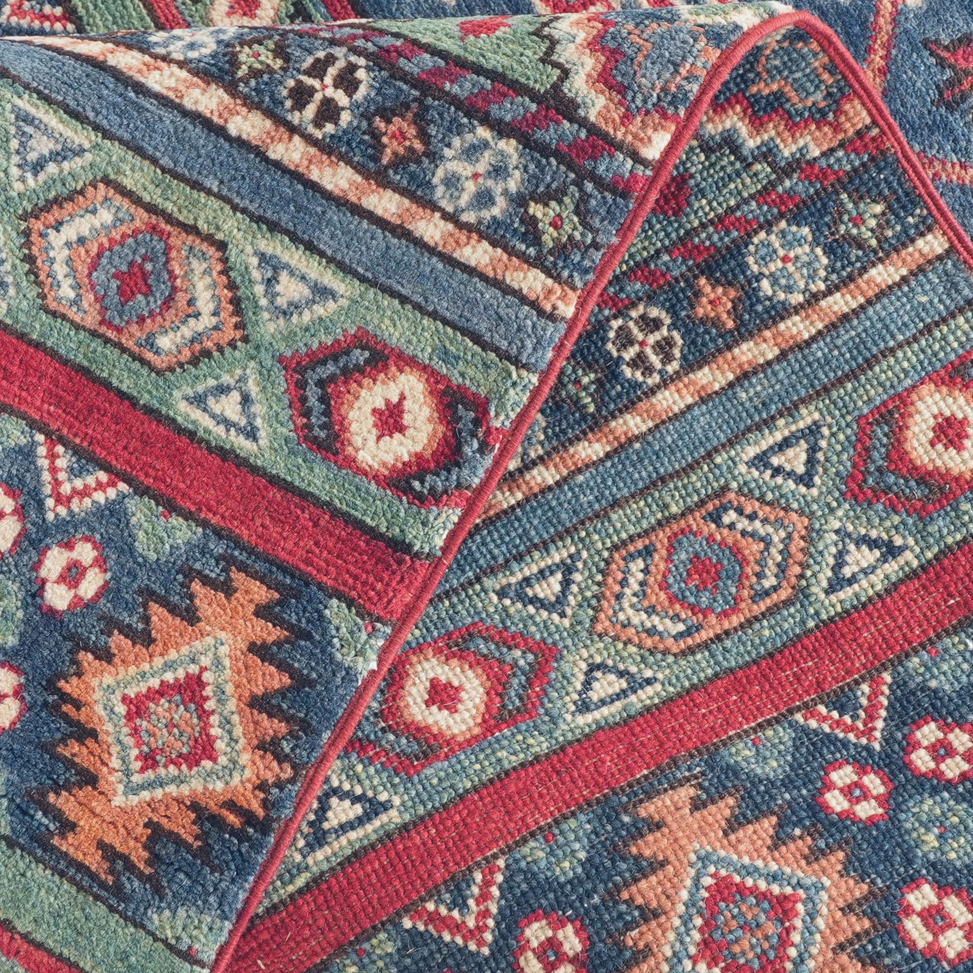 Detail image 7 of 9: 5' 1 x 7' 3 Hand Knotted Kazak Rug