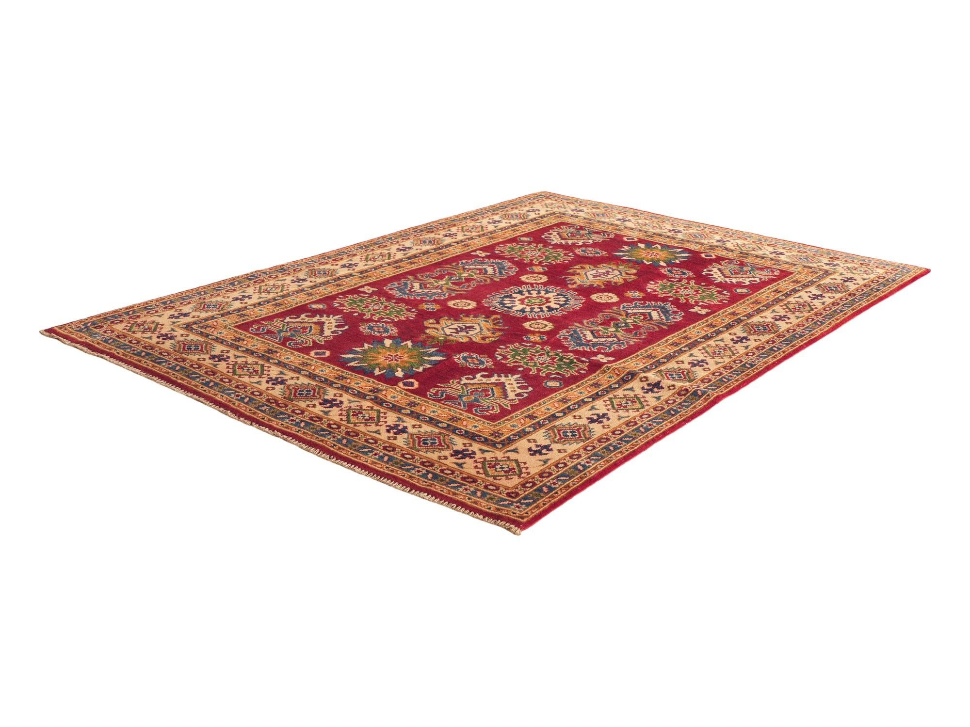 Detail image 4 of 10: 5' 2 x 6' 11 Hand Knotted Kazak Rug