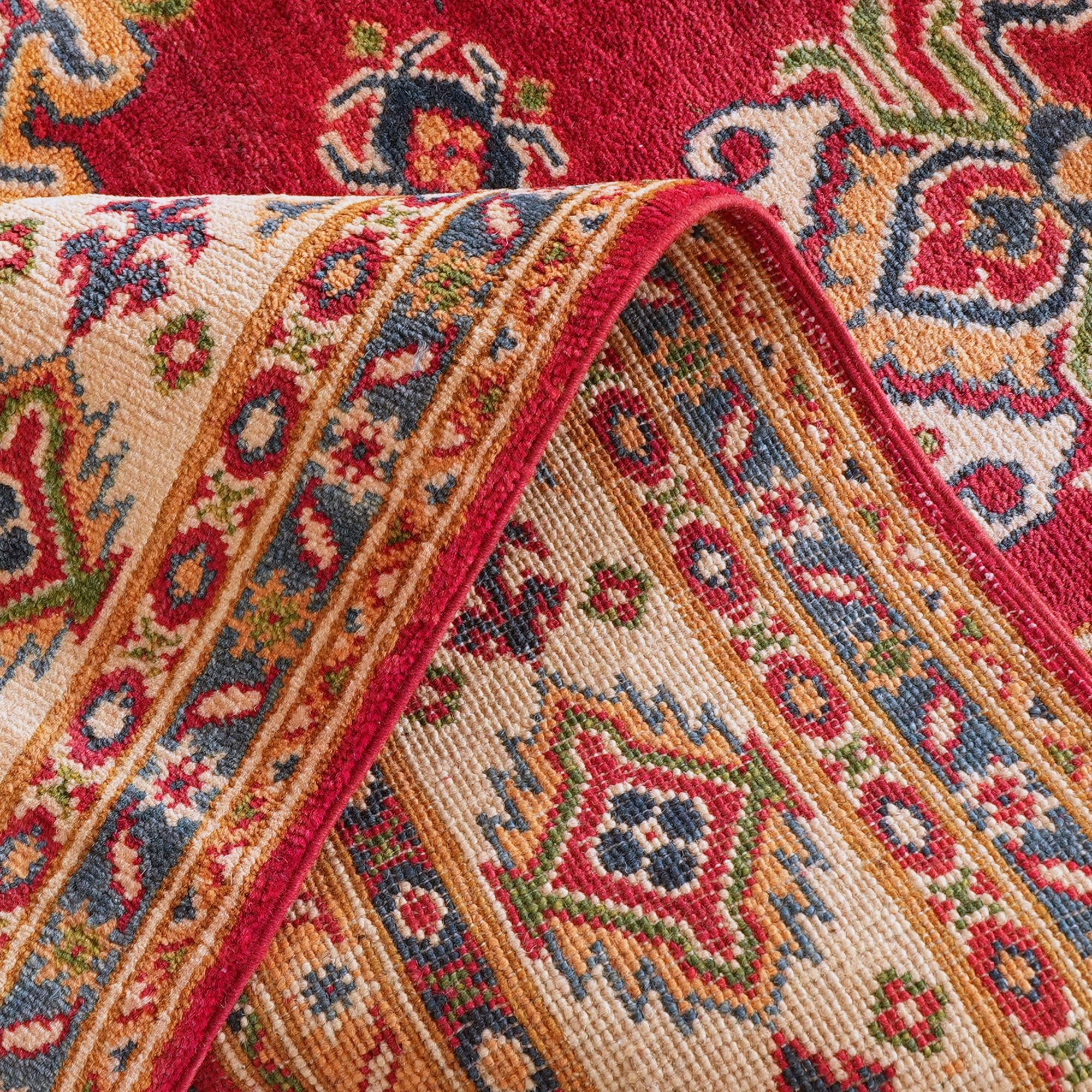 Detail image 8 of 10: 5' 2 x 6' 11 Hand Knotted Kazak Rug