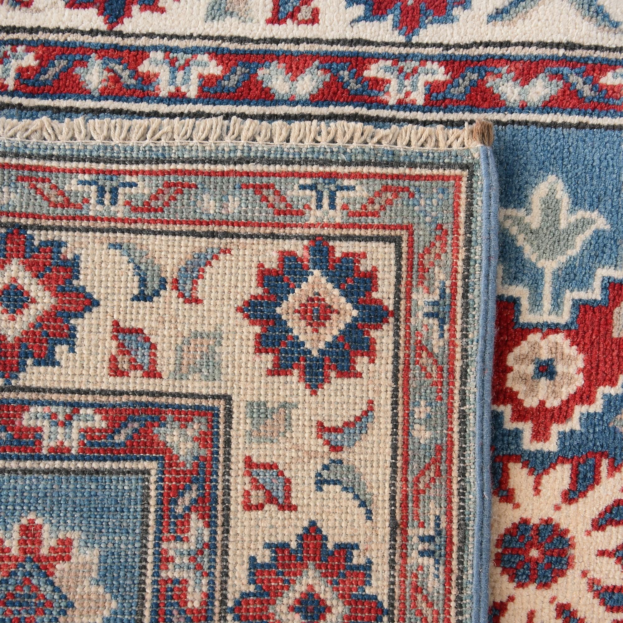 2' 9 x 4' 2 Hand Knotted Kazak Rug