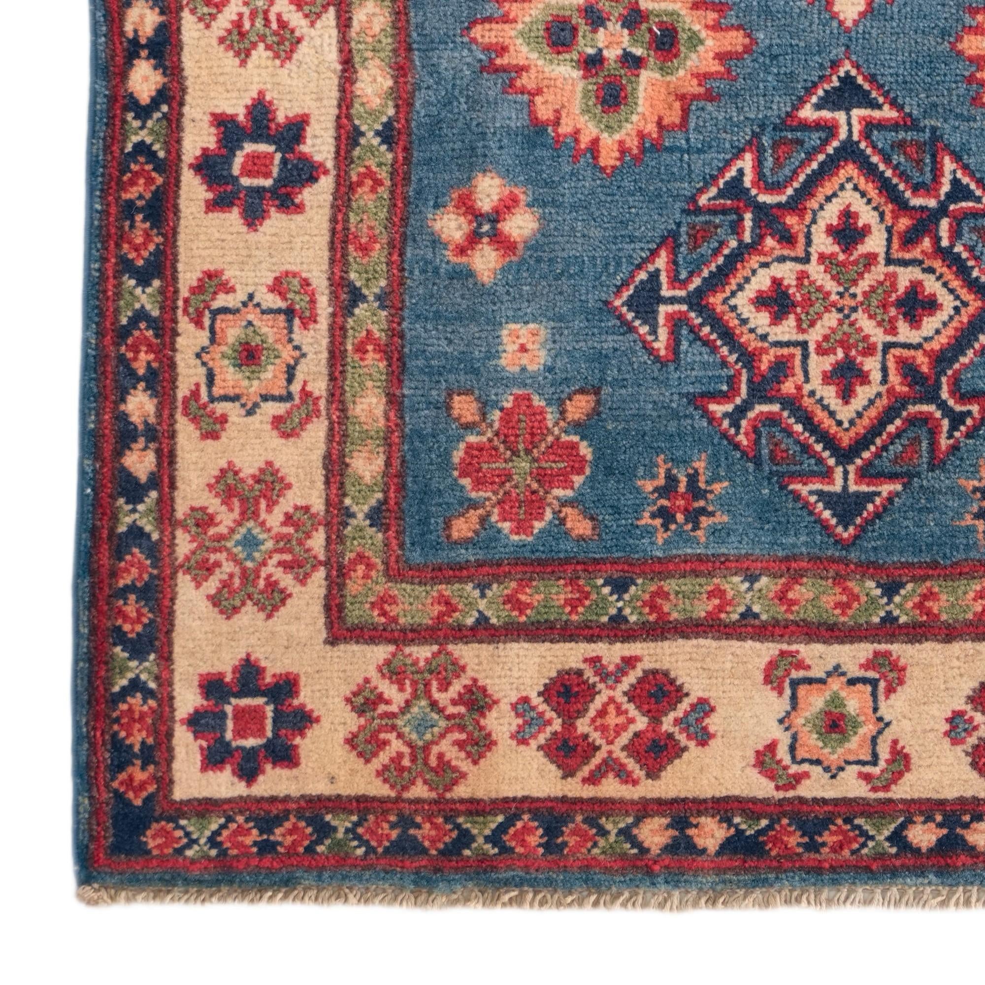 80cm x 120cm Hand Knotted Kazak Rug