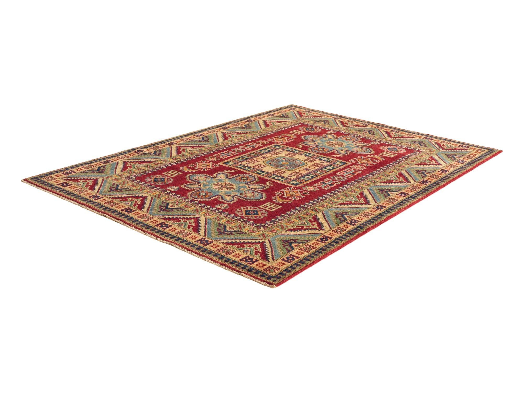 Detail image 4 of 10: 5' 2 x 7' Hand Knotted Kazak Rug