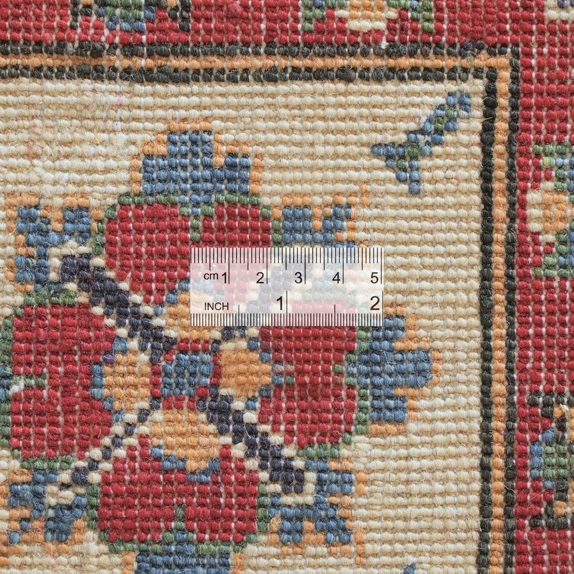 150cm x 215cm Noué main Kazak Tapis