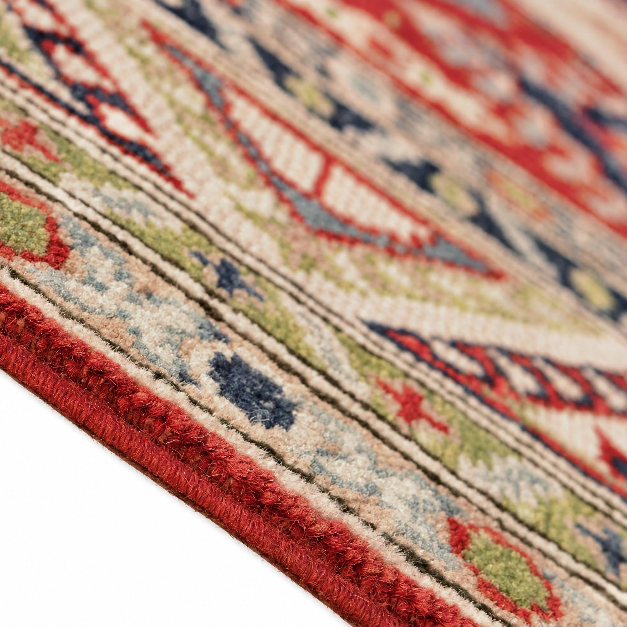 120cm x 185cm Hand Knotted Kazak Rug