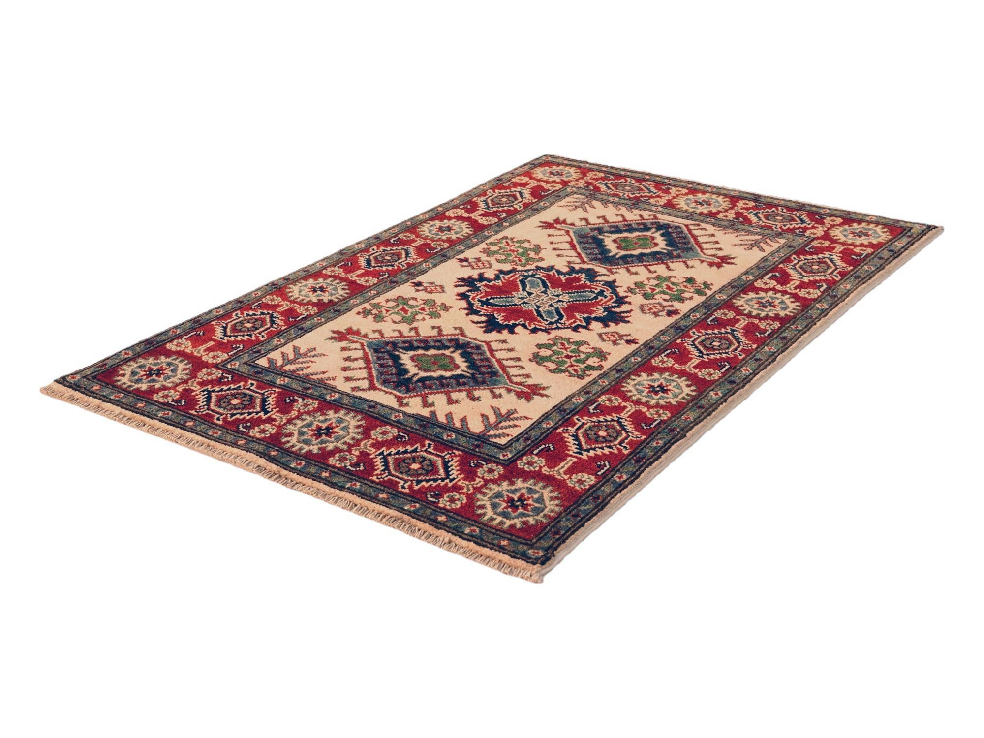 2' 8 x 4' 1 Hand Knotted Kazak Rug