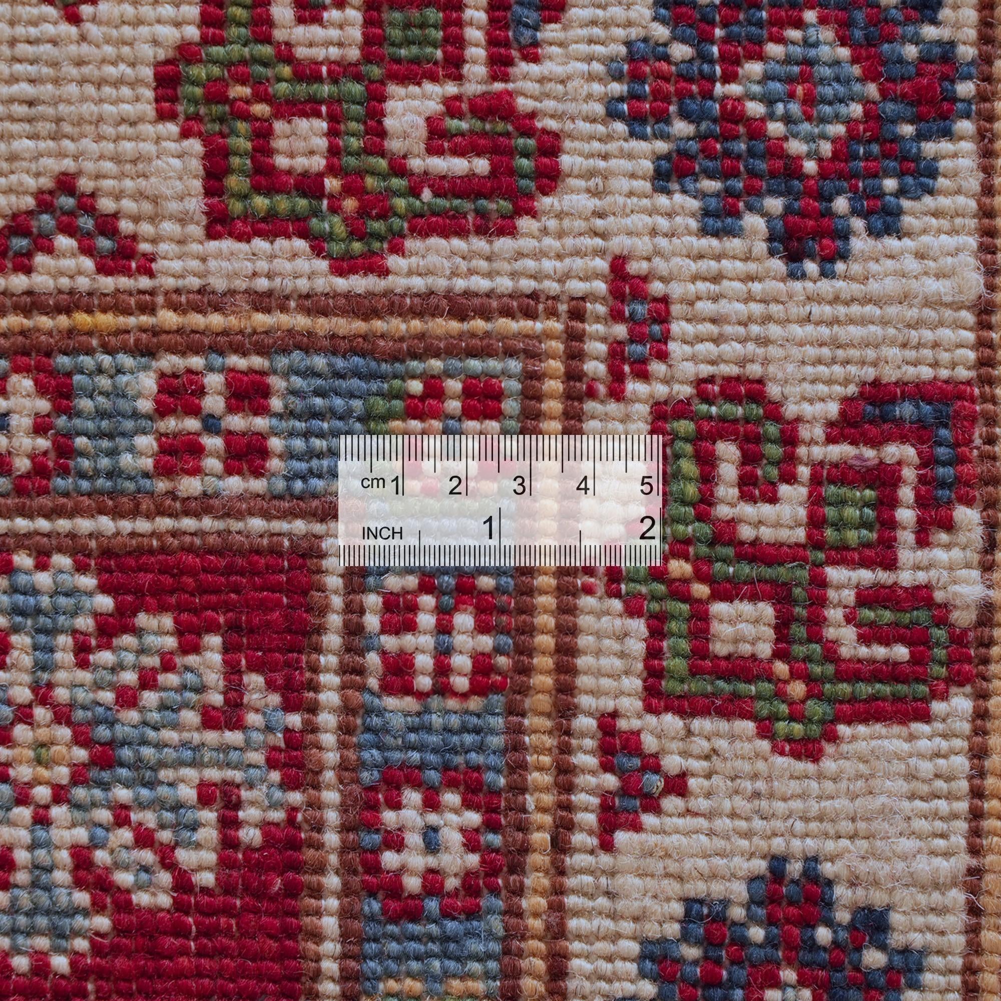 Detail image 9 of 10: 2' 8 x 4' 4 Hand Knotted Kazak Rug
