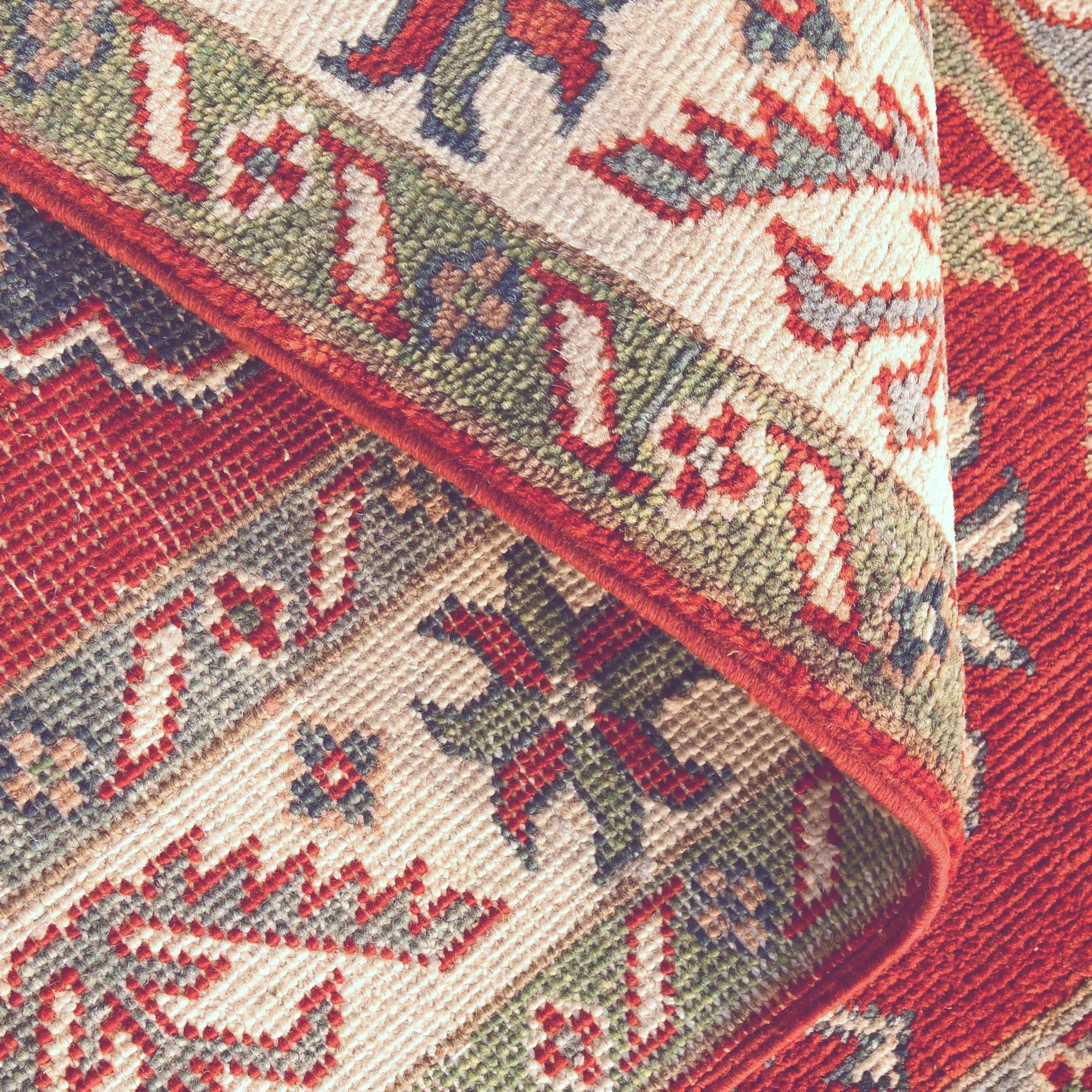 2' 7 x 4' Hand Knotted Kazak Rug