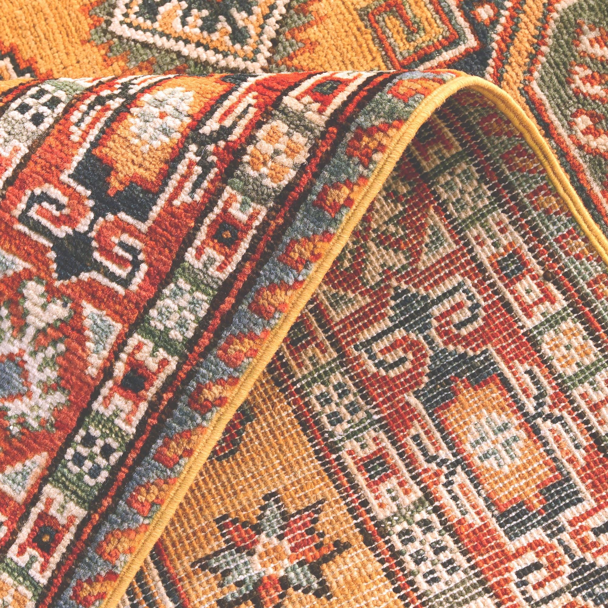3' 2 x 5' 2 Hand Knotted Kazak Rug