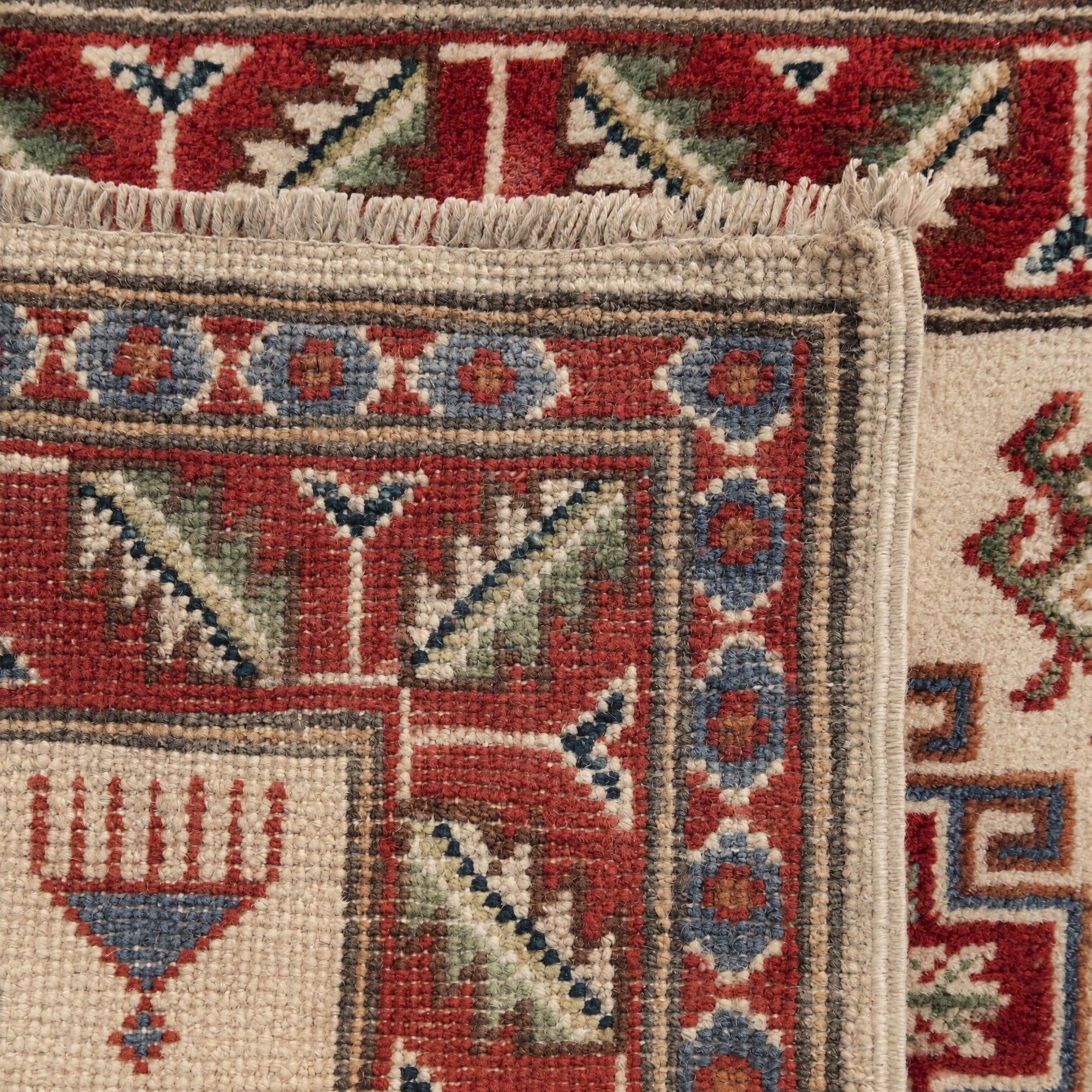 65cm x 95cm Hand Knotted Kazak Rug