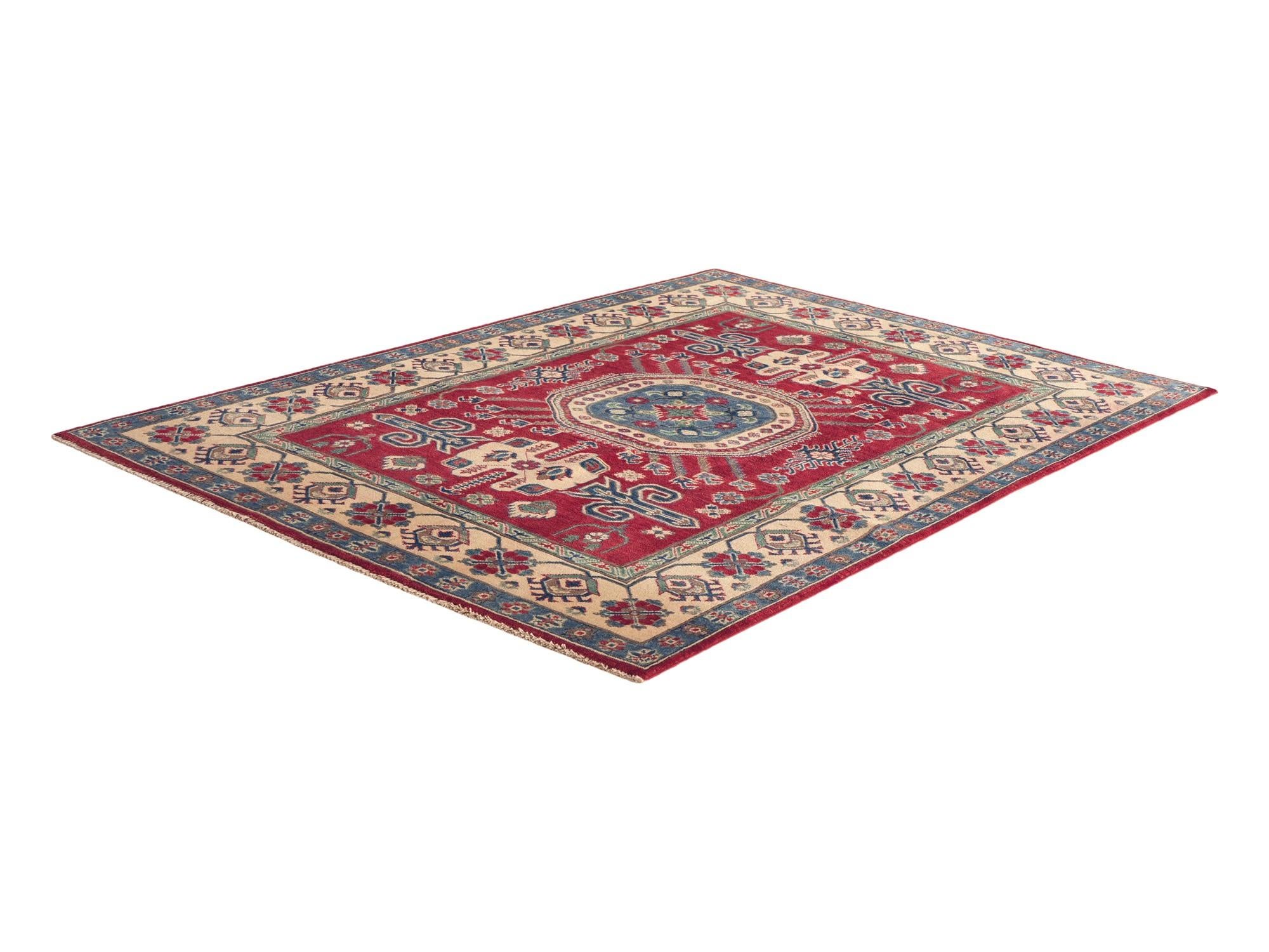 4' 10 x 6' 10 Hand Knotted Kazak Rug