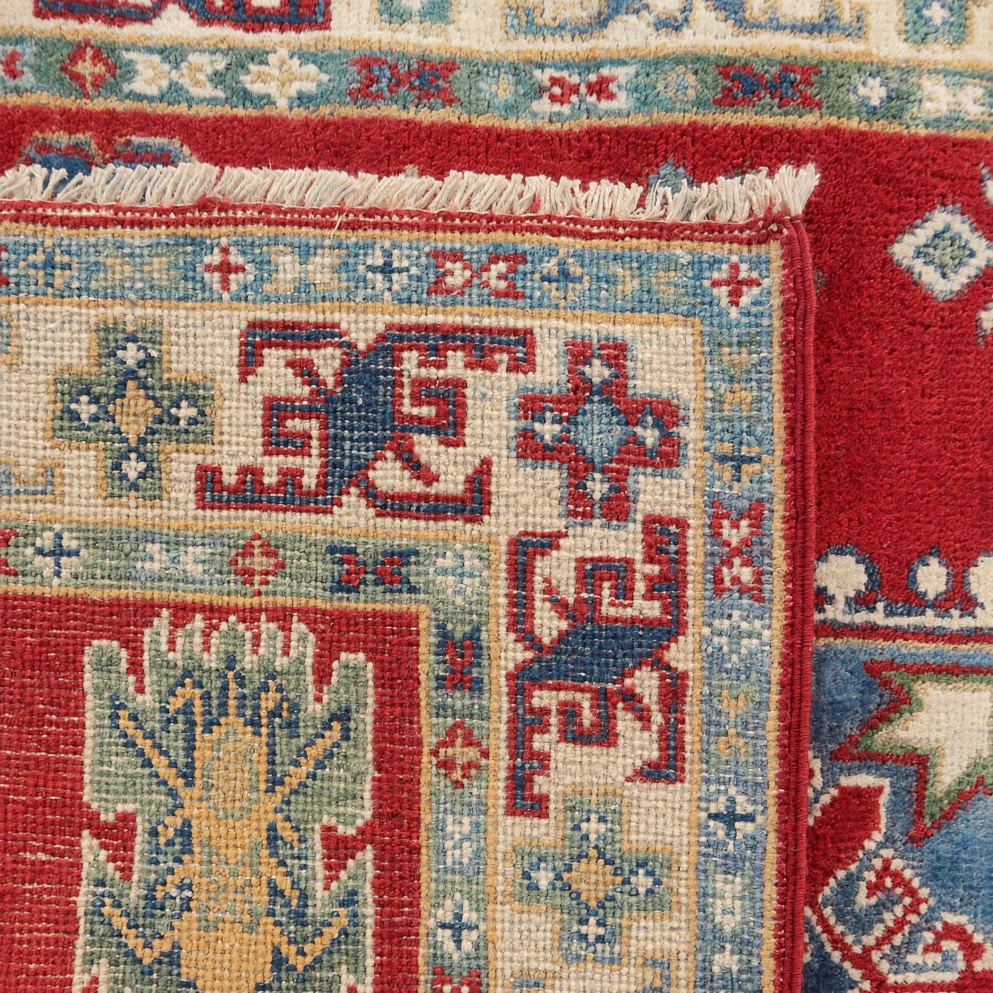 3' 3 x 5' 1 Hand Knotted Kazak Rug