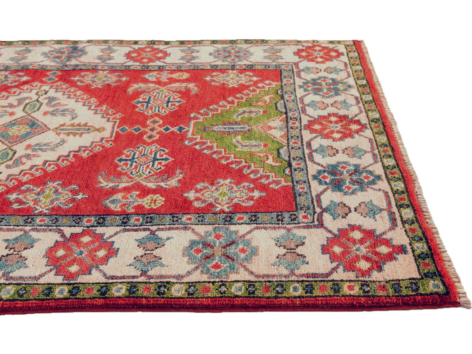 3' 1 x 5' Hand Knotted Kazak Rug