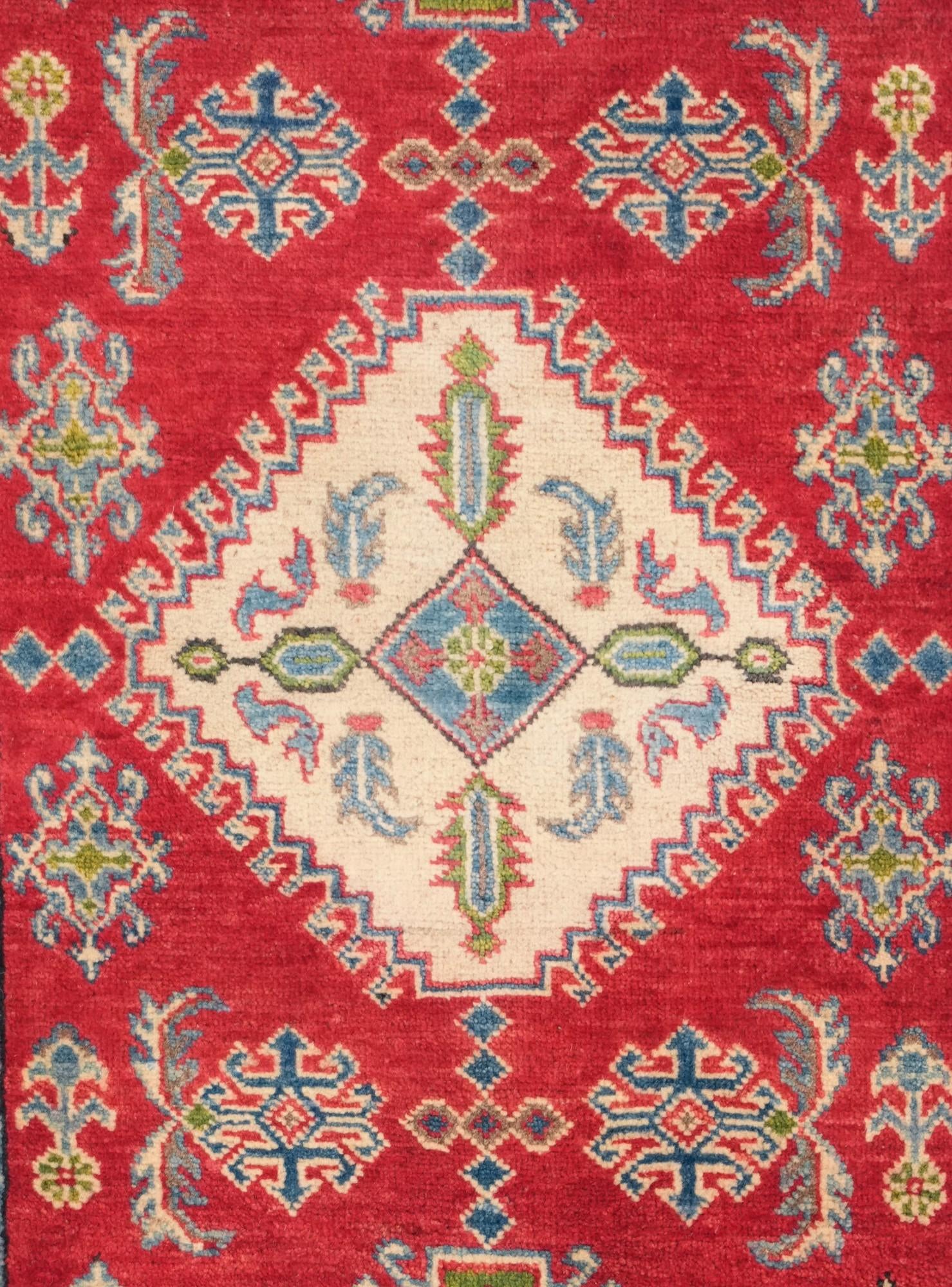 3' 1 x 5' Hand Knotted Kazak Rug