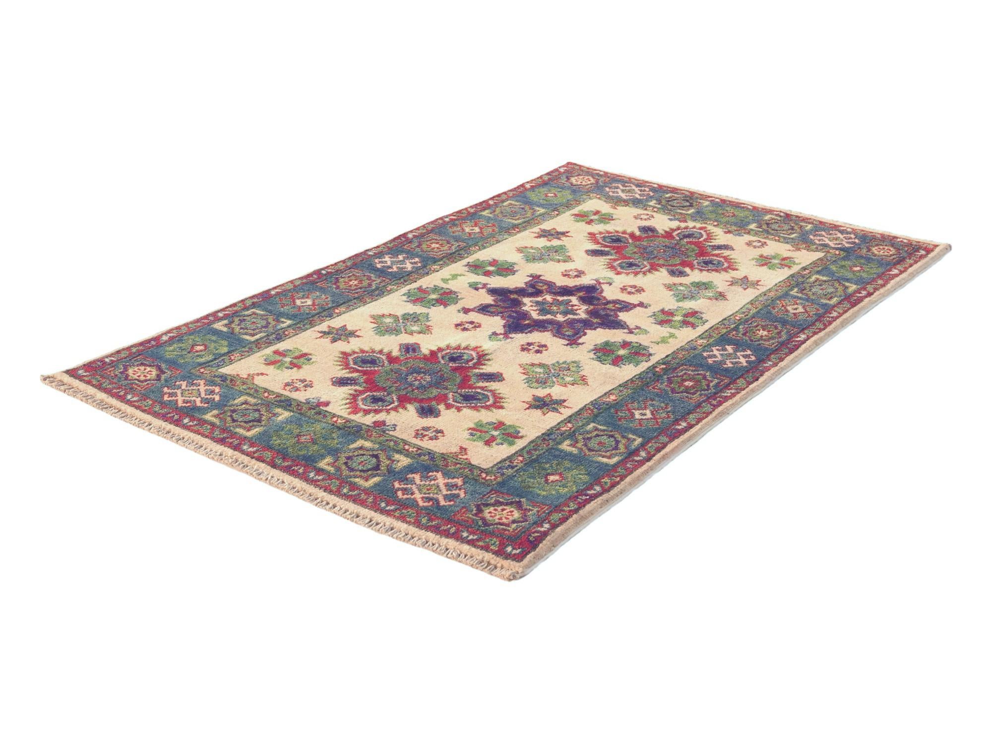 2' 7 x 4' 2 Hand Knotted Kazak Rug