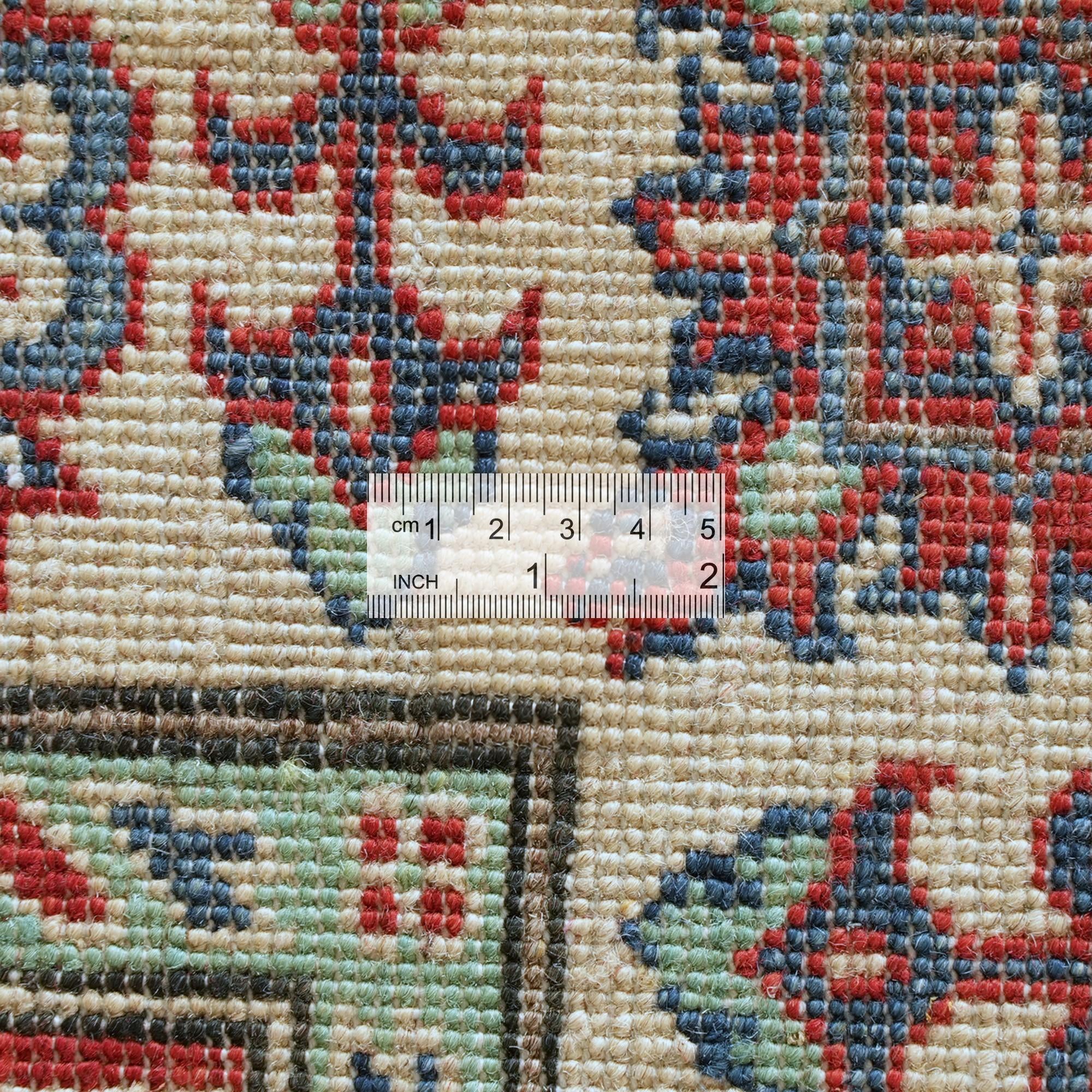 Detail image 9 of 10: 5' x 6' 6 Hand Knotted Kazak Rug