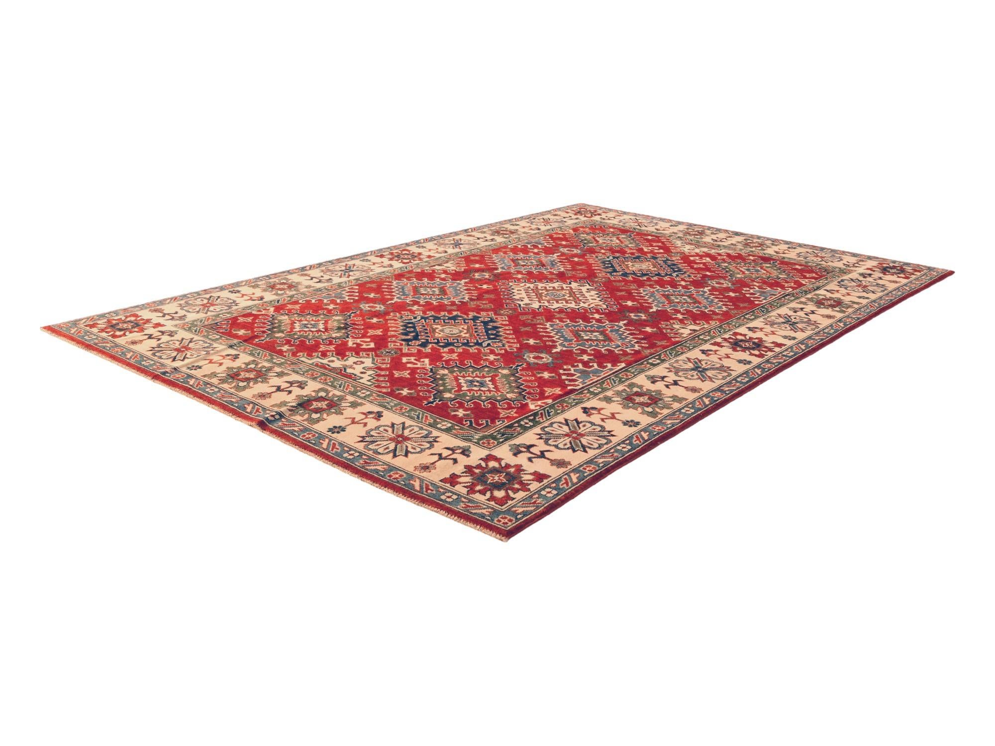 6' 8 x 9' 9 Hand Knotted Kazak Rug