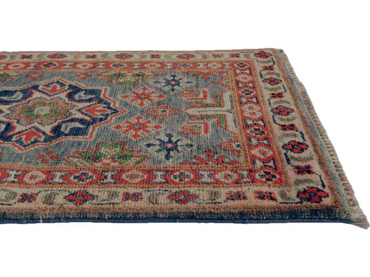1' 9 x 3' 1 Hand Knotted Kazak Rug