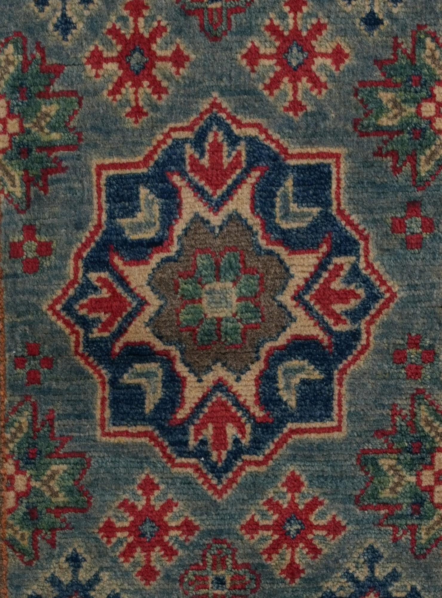 1' 9 x 3' 1 Hand Knotted Kazak Rug