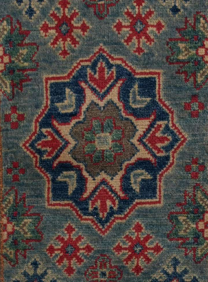 1' 9 x 3' 1 Hand Knotted Kazak Rug