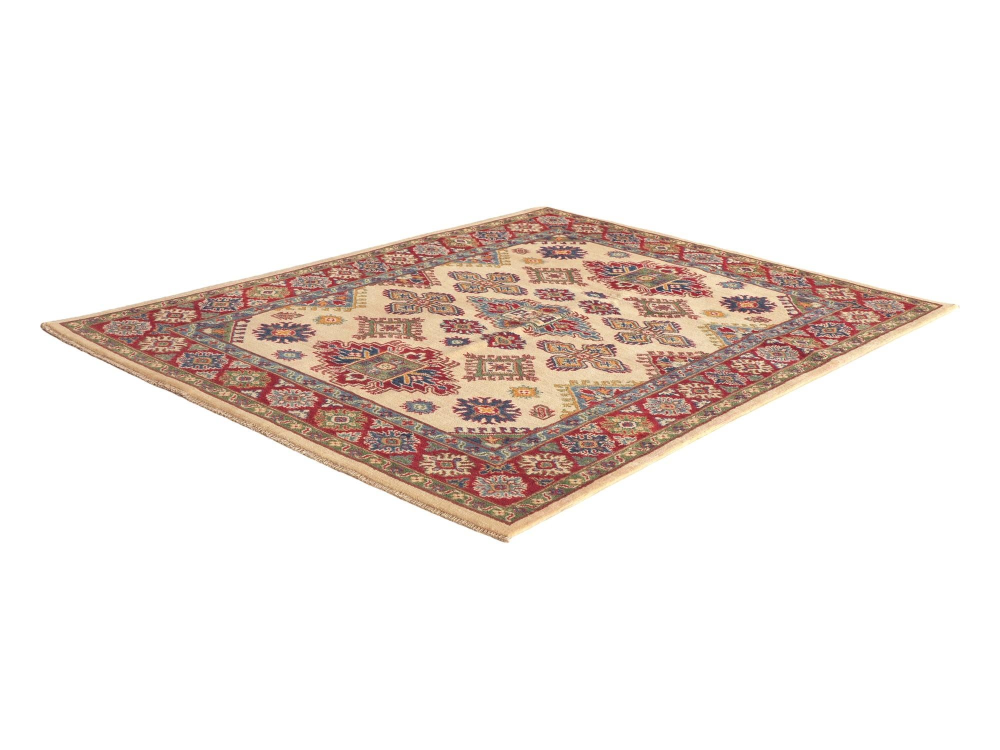 Detail image 4 of 10: 5' 3 x 6' 9 Hand Knotted Kazak Rug