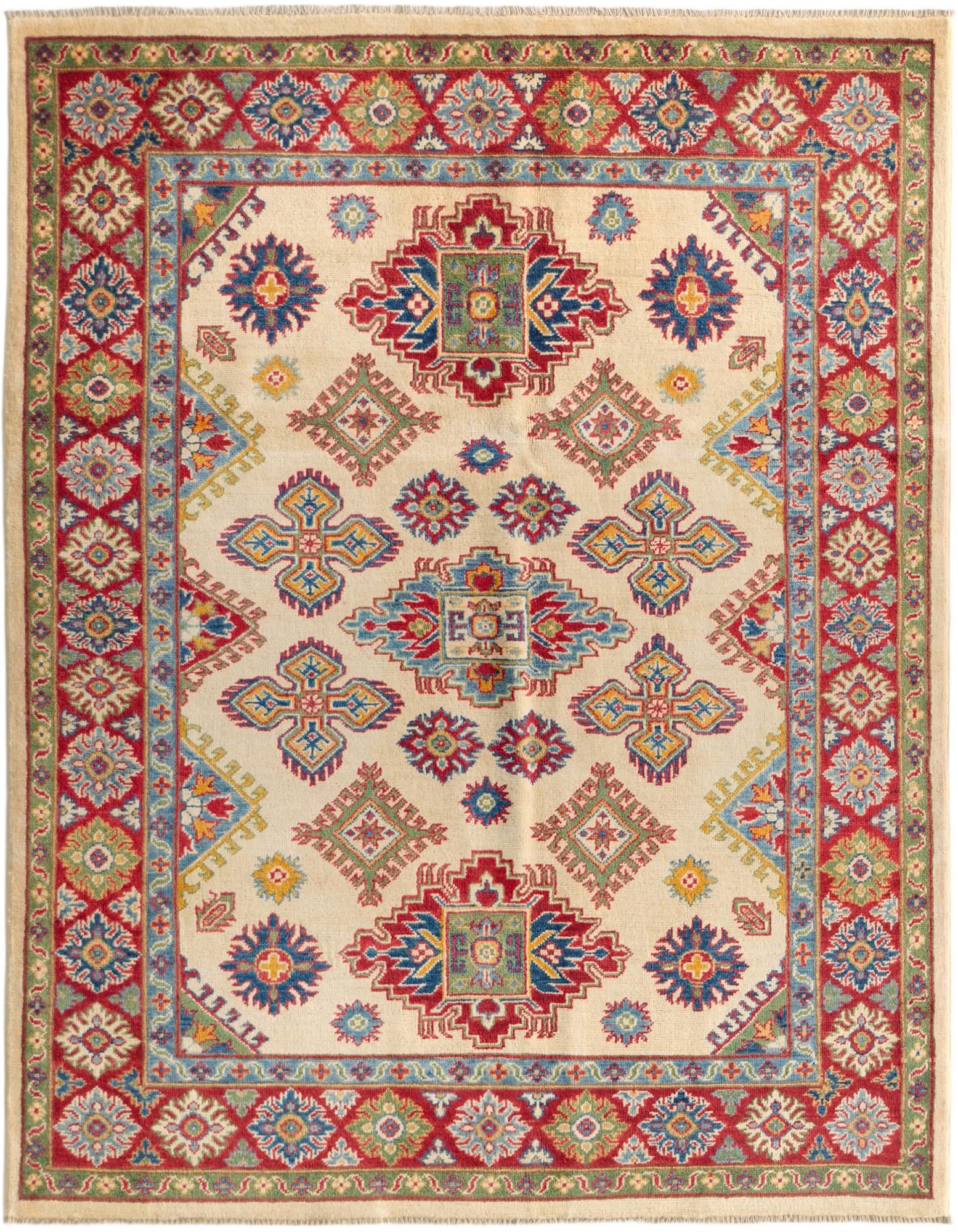 Detail image 2 of 10: 5' 3 x 6' 9 Hand Knotted Kazak Rug