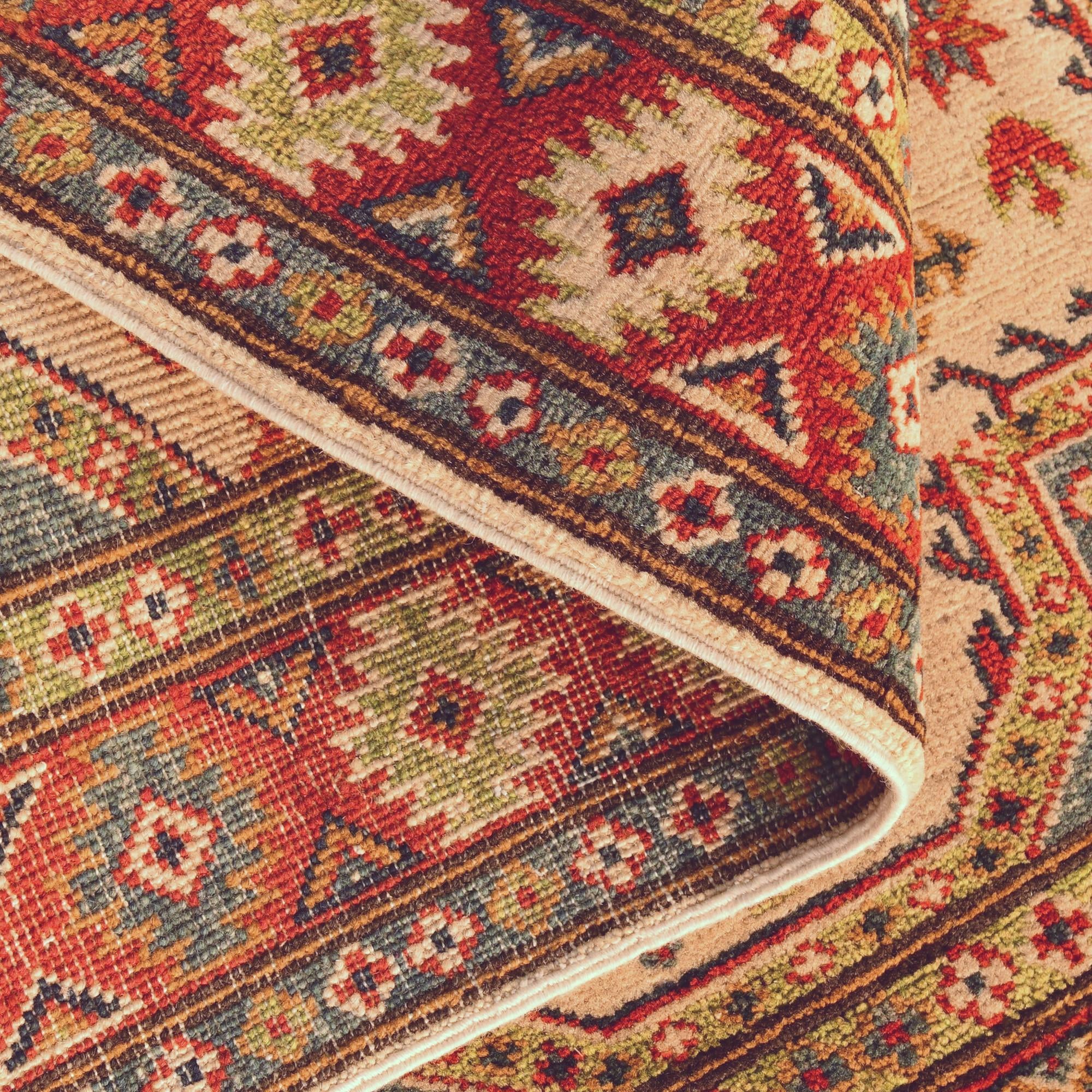 3' 2 x 4' 8 Hand Knotted Kazak Rug