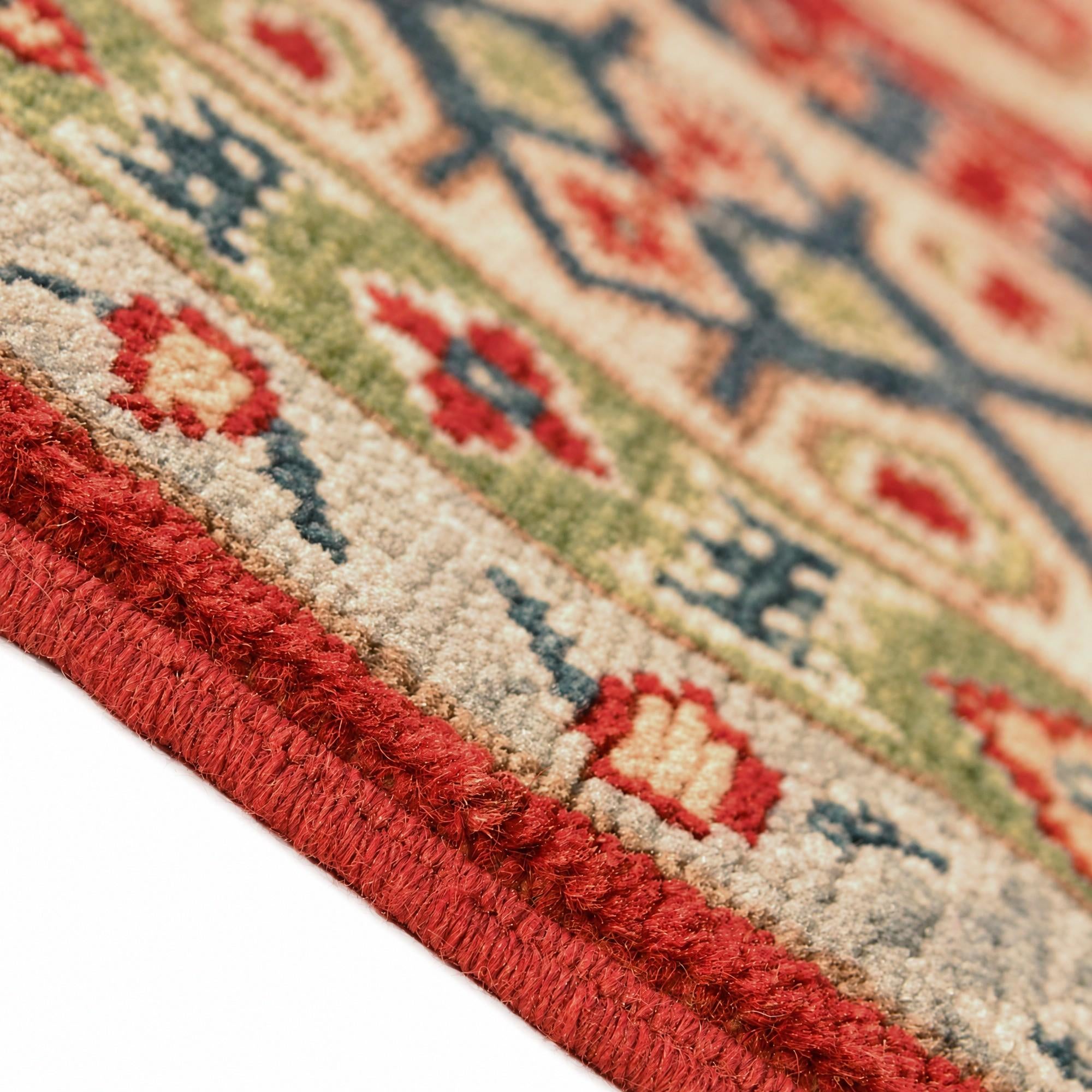 6' 9 x 9' 5 Hand Knotted Kazak Rug