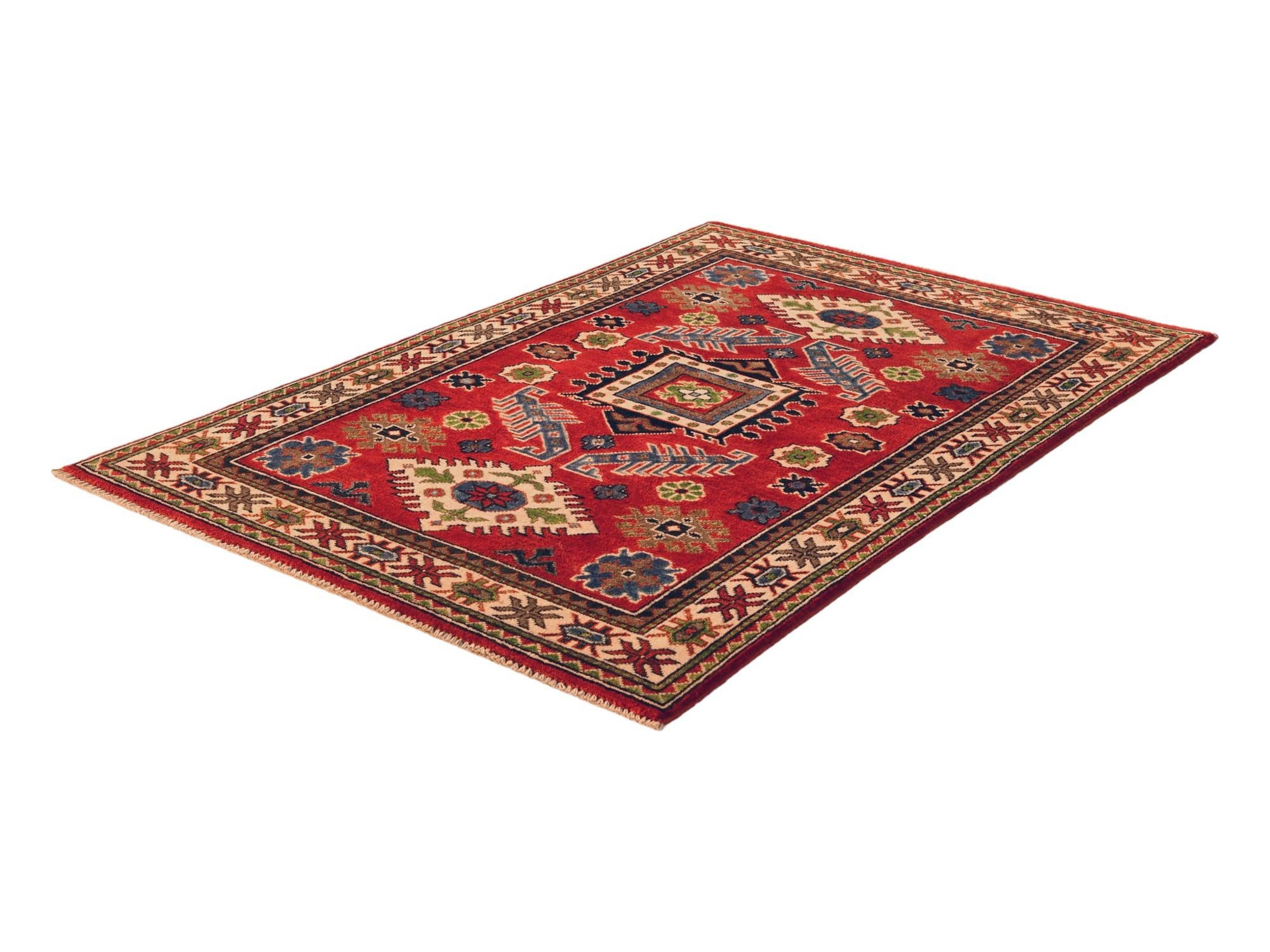 3' 3 x 4' 10 Hand Knotted Kazak Rug