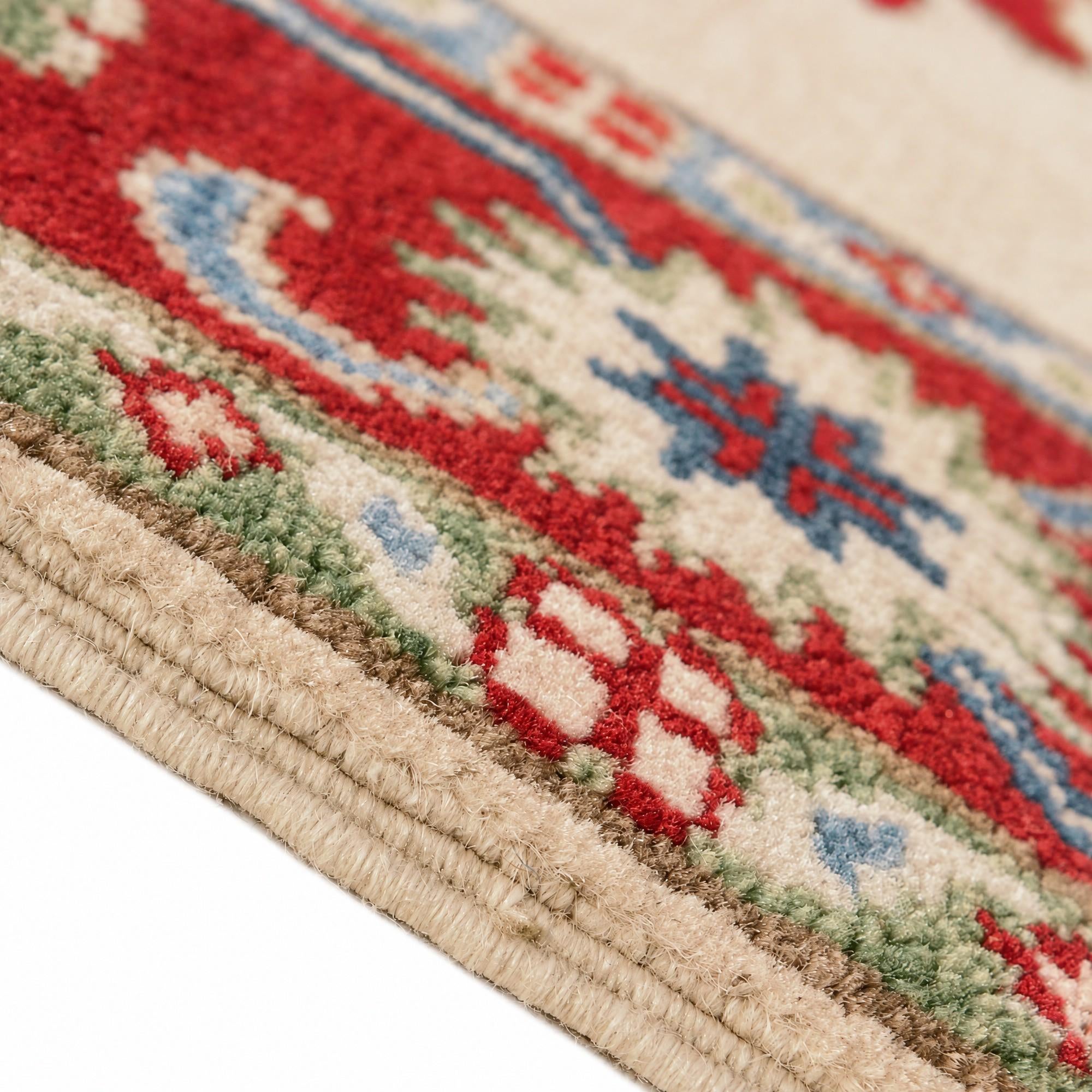 80cm x 125cm Hand Knotted Kazak Rug