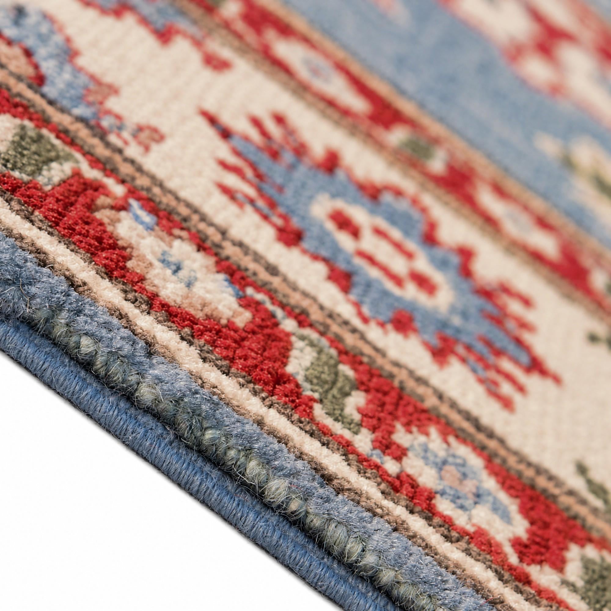 110cm x 155cm Hand Knotted Kazak Rug