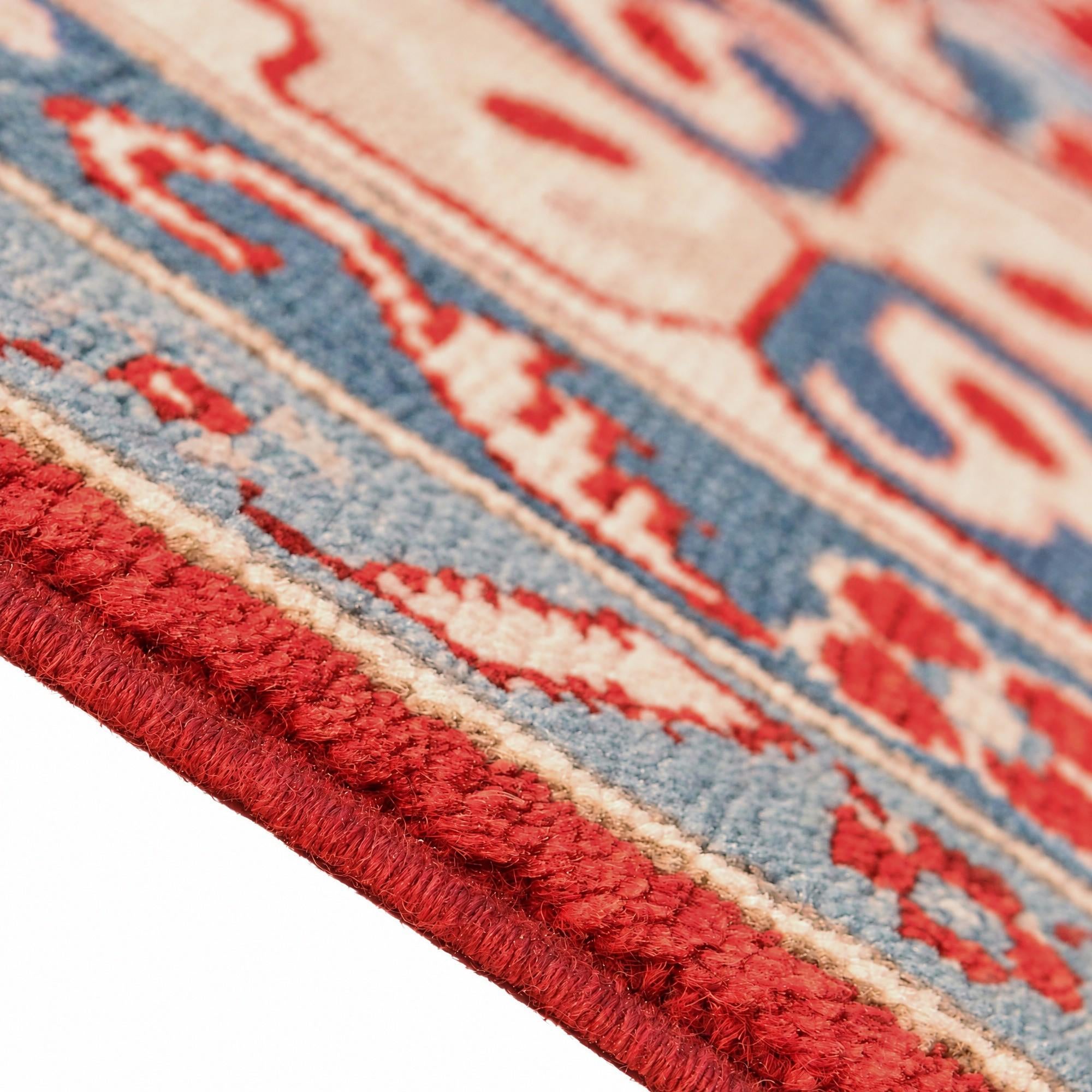 200cm x 295cm Hand Knotted Kazak Rug