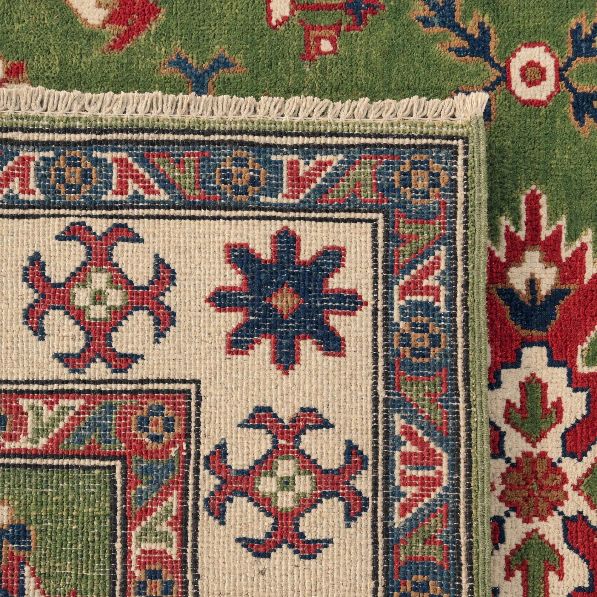 4' 1 x 6' Hand Knotted Kazak Rug