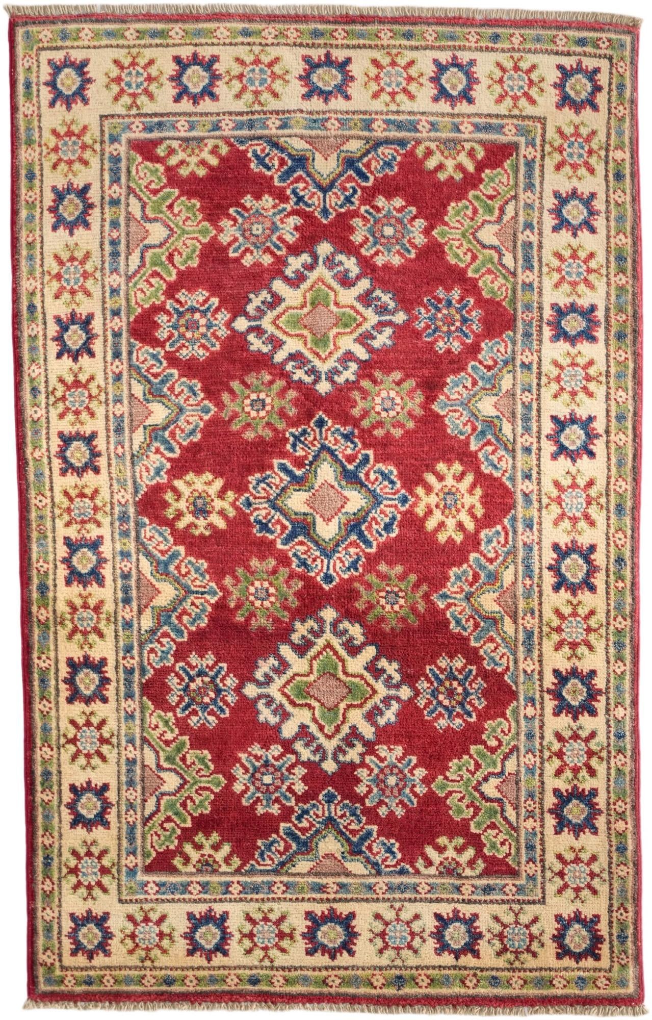 2' 8 x 4' 2 Hand Knotted Kazak Rug