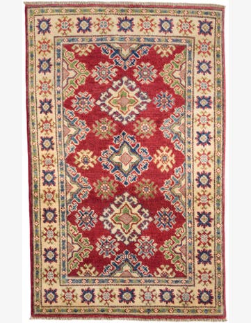 2' 8 x 4' 2 Hand Knotted Kazak Rug