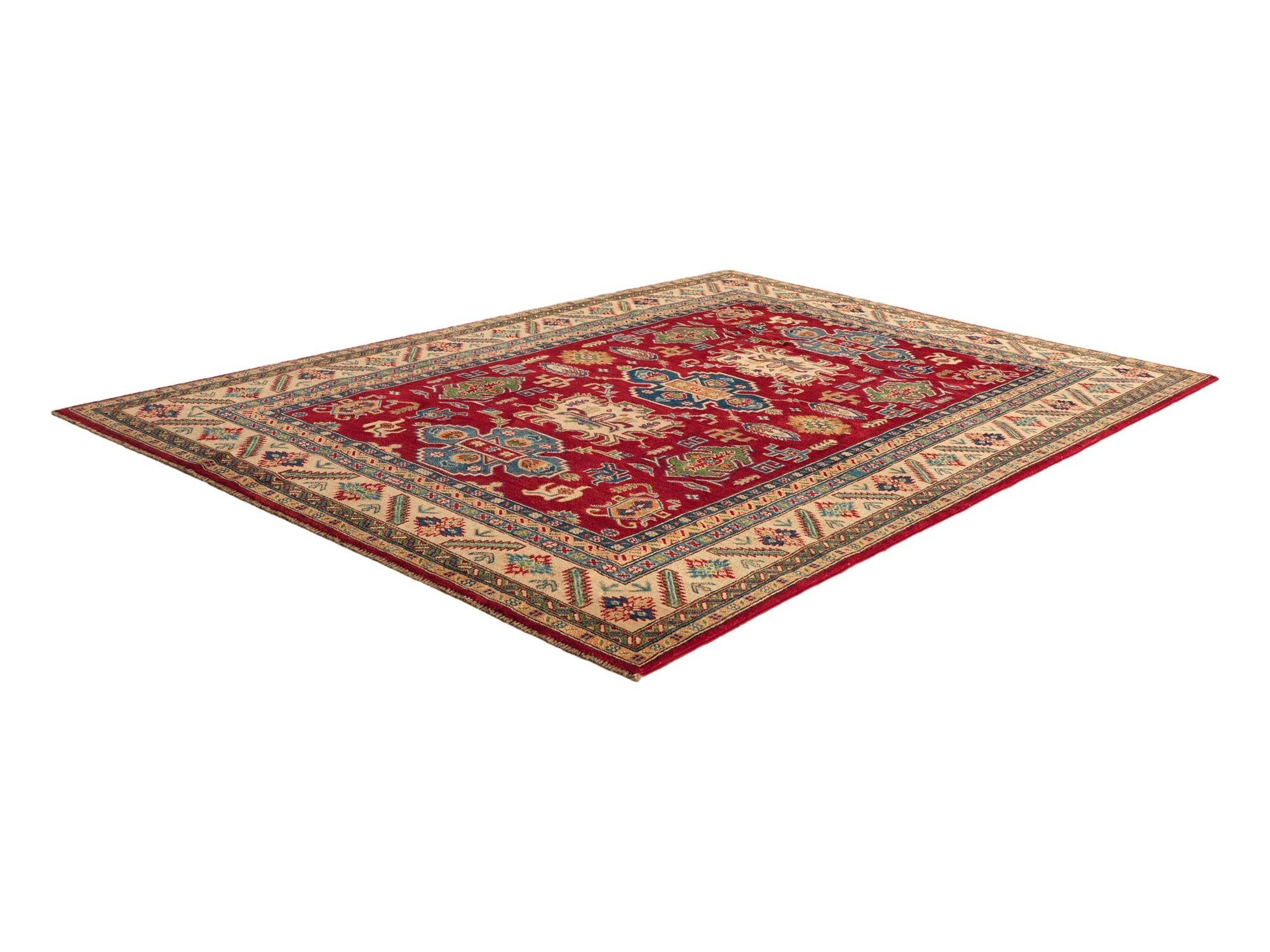 Detail image 2 of 8: 6' 2 x 8' 10 Hand Knotted Kazak Rug