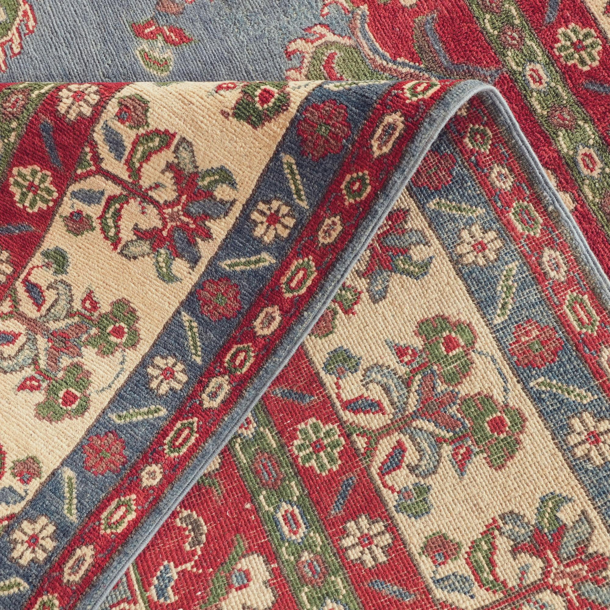 170cm x 225cm Hand Knotted Kazak Rug
