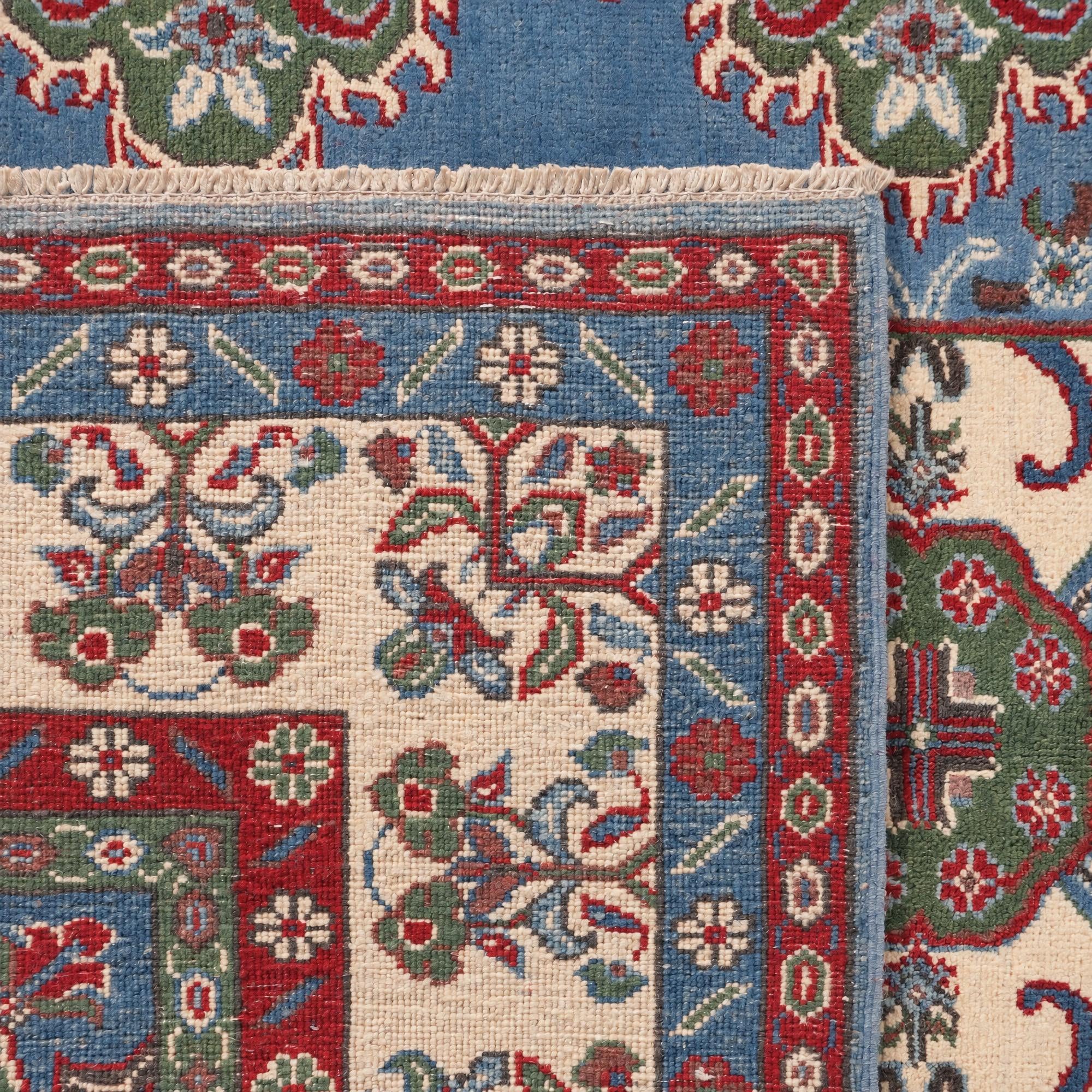 170cm x 225cm Hand Knotted Kazak Rug