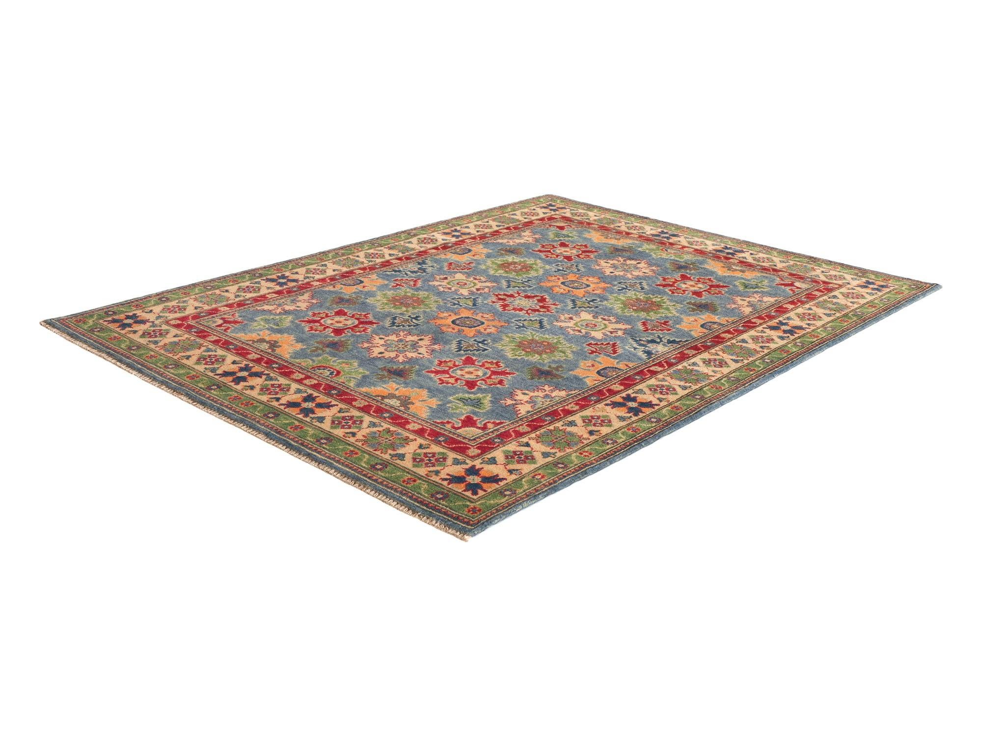 Detail image 4 of 10: 5' 3 x 6' 11 Hand Knotted Kazak Rug