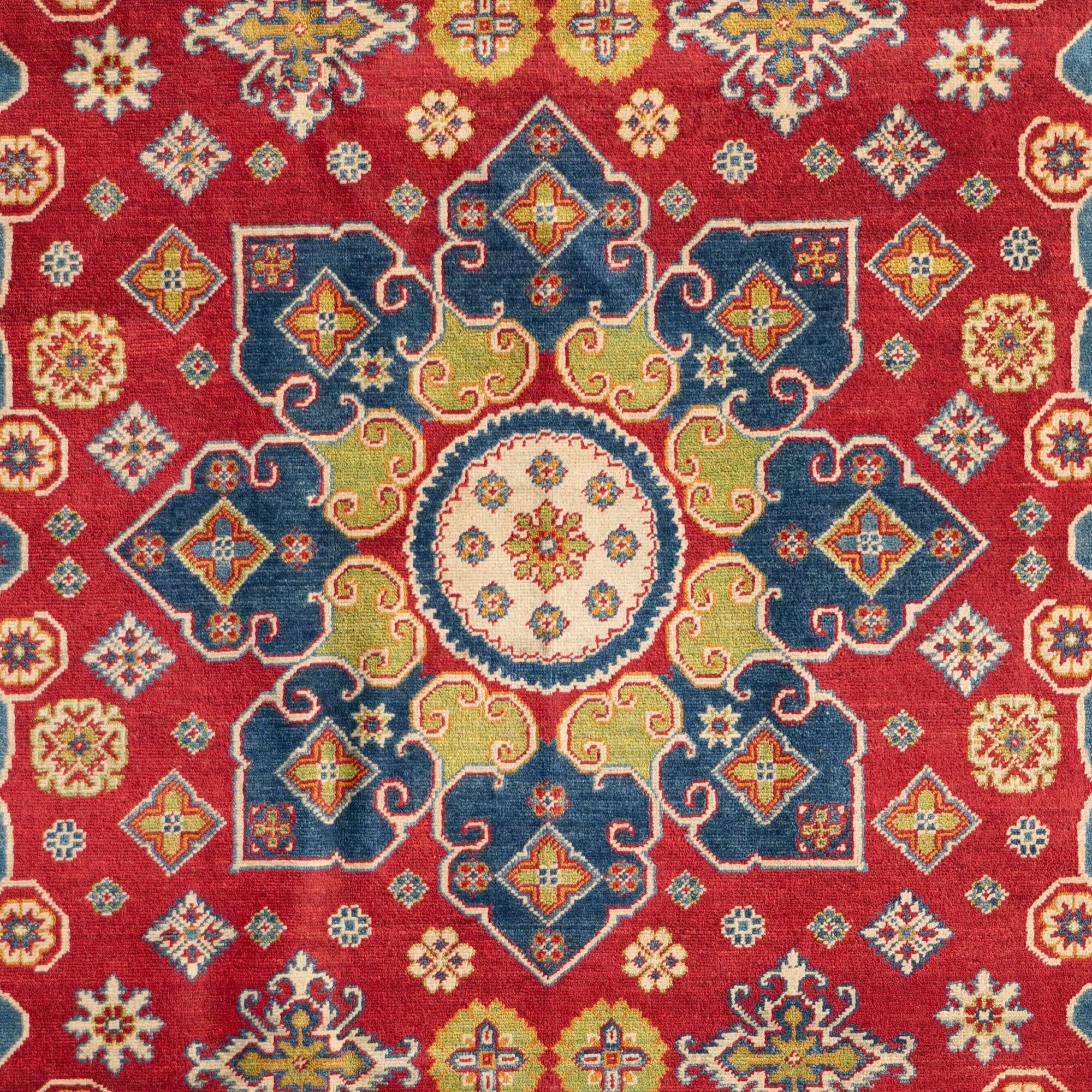 Detail image 10 of 10: 6' 8 x 9' 7 Hand Knotted Kazak Rug