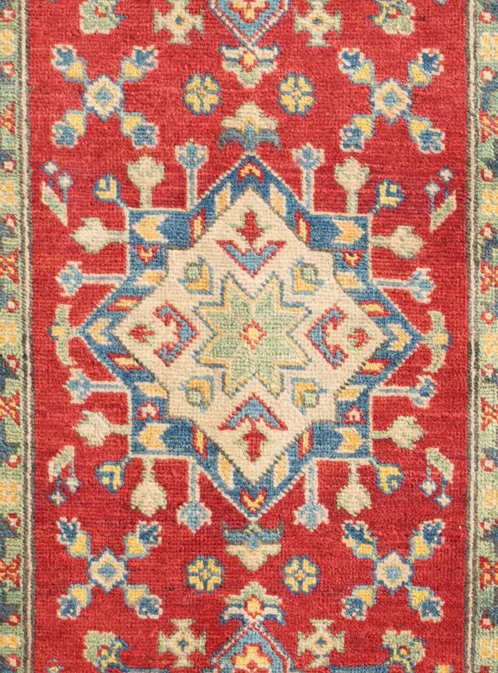 2' 7 x 4' 2 Hand Knotted Kazak Rug