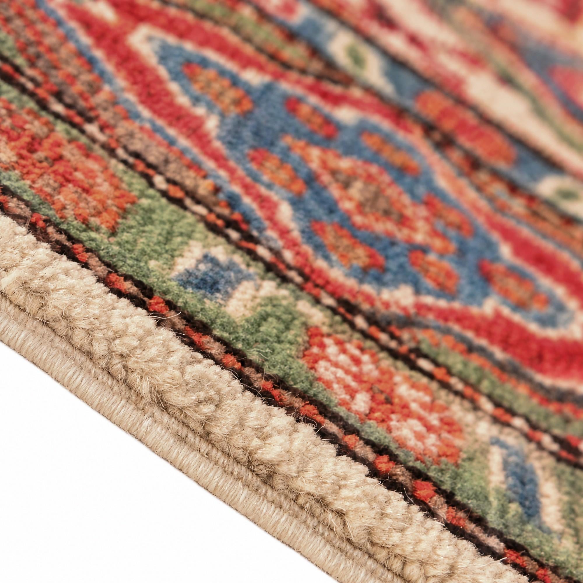 100cm x 155cm Hand Knotted Kazak Rug