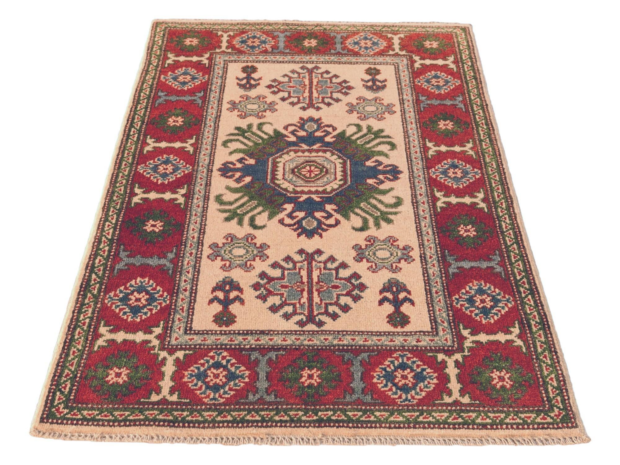 2' 7 x 4' 2 Hand Knotted Kazak Rug