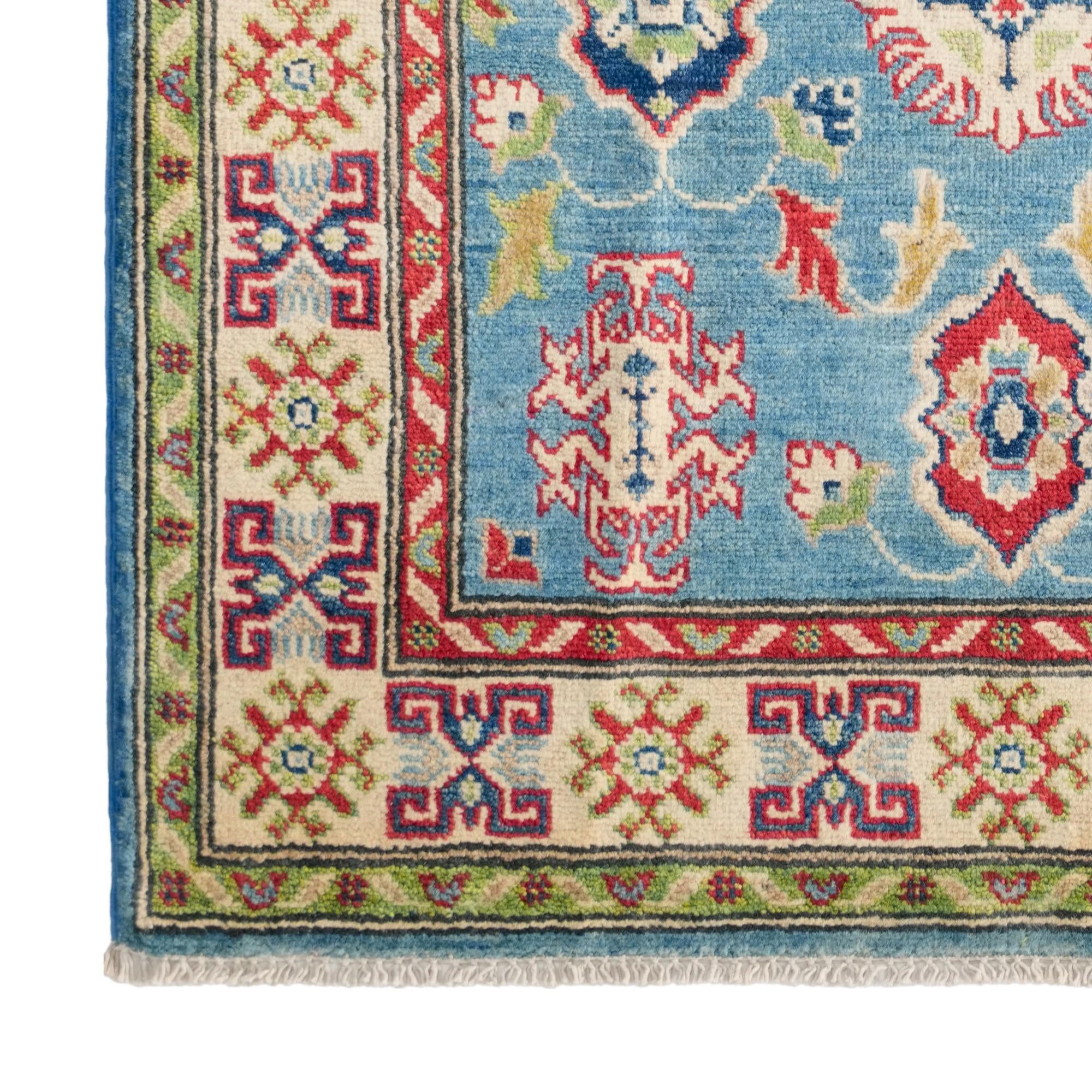95cm x 155cm Hand Knotted Kazak Rug