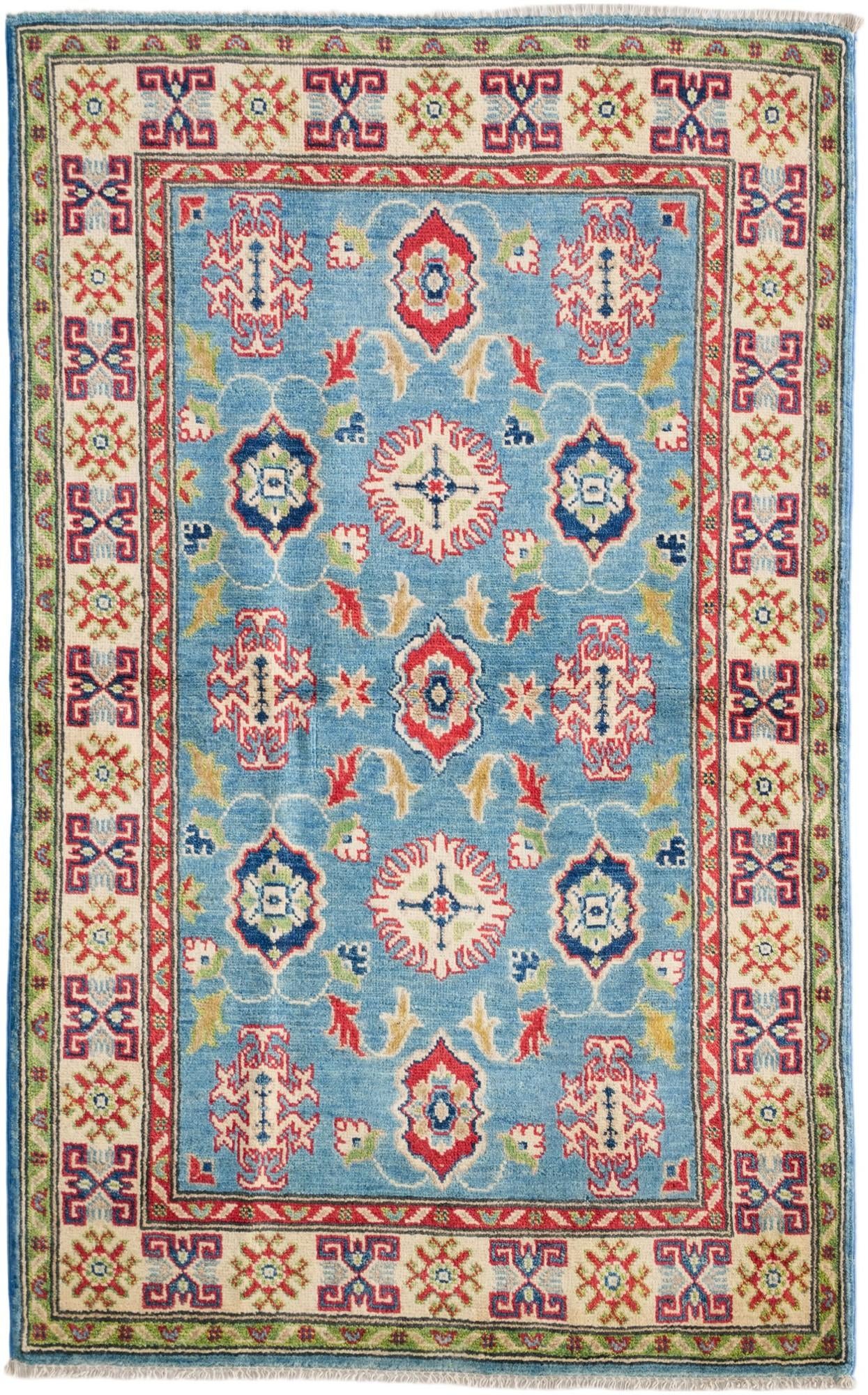 3' 1 x 5' Hand Knotted Kazak Rug