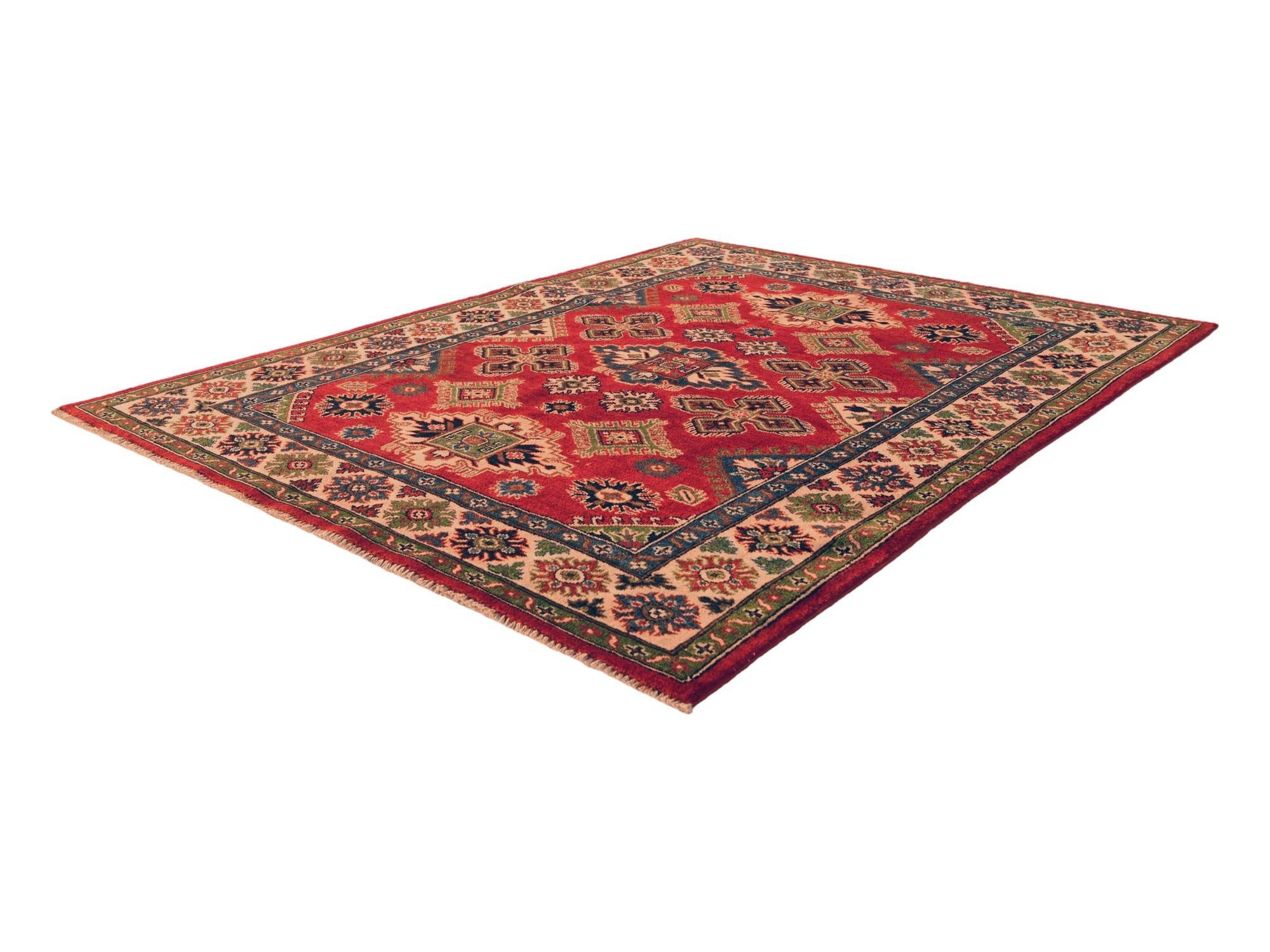 5' 1 x 6' 6 Hand Knotted Kazak Rug