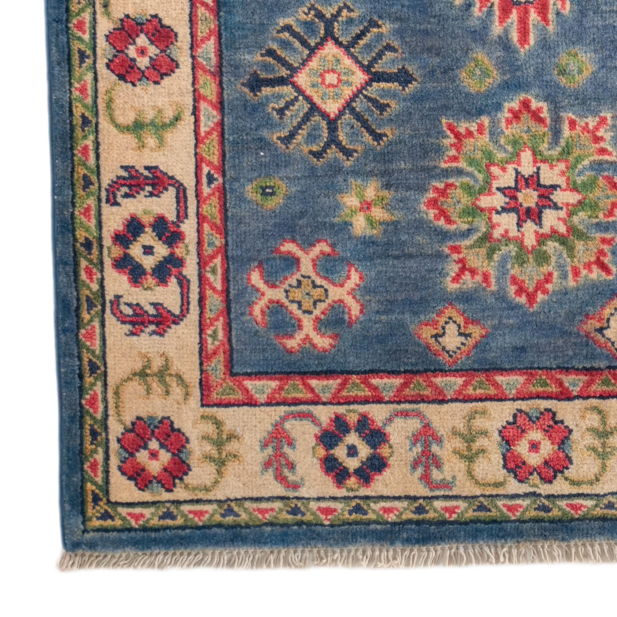 2' 8 x 3' 10 Hand Knotted Kazak Rug